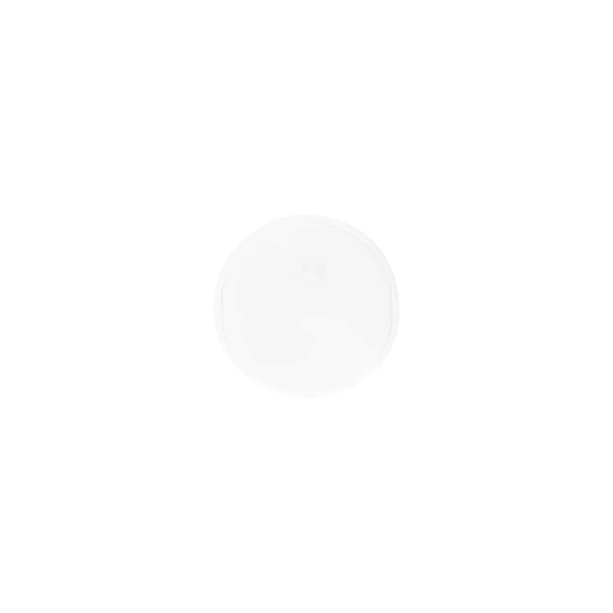 Skruelåg Disc Top, PP-plast, hvid, til åbning: 24/410