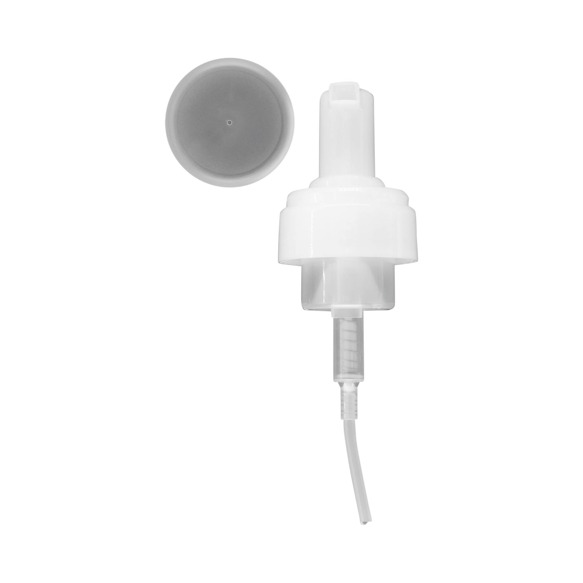 Dispenser 100 ml »Foamer«, PP-plast, hvid, til åbning: skruehætte