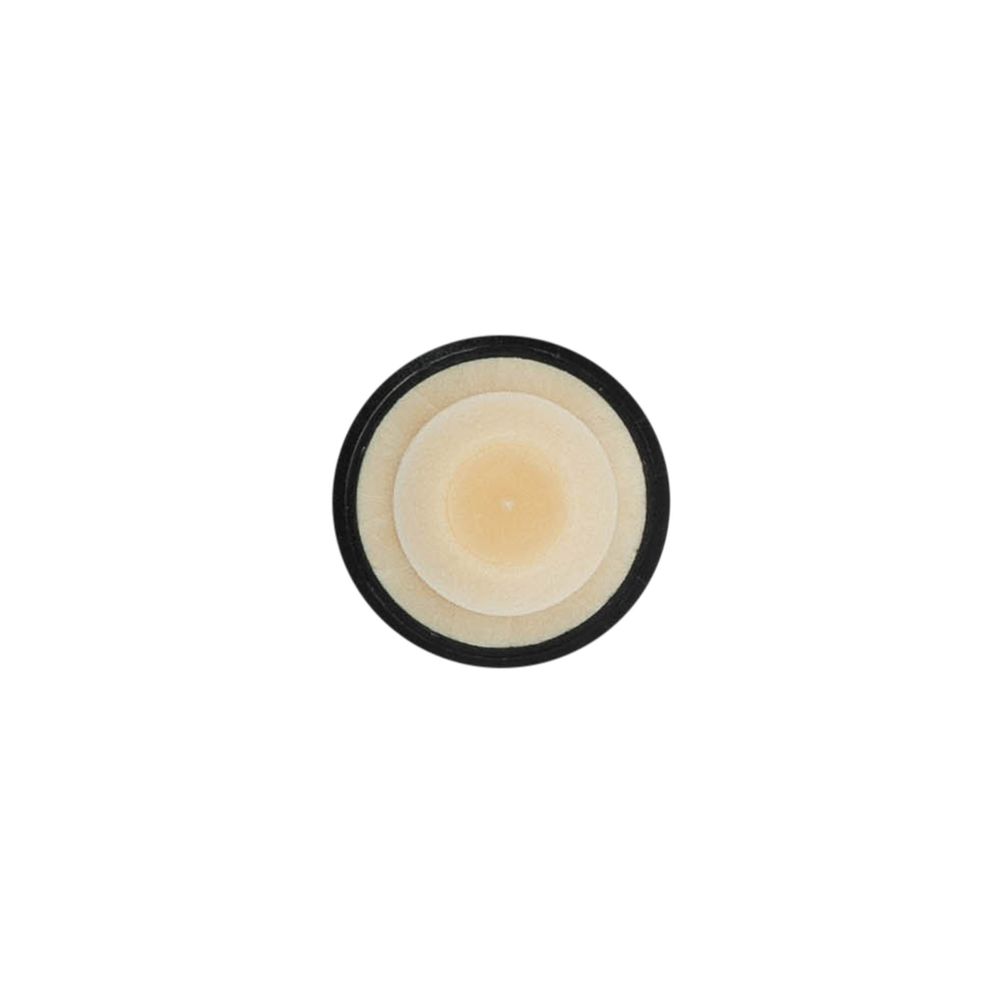 Grebprop 19 mm, plastik, guld, til munding: kork