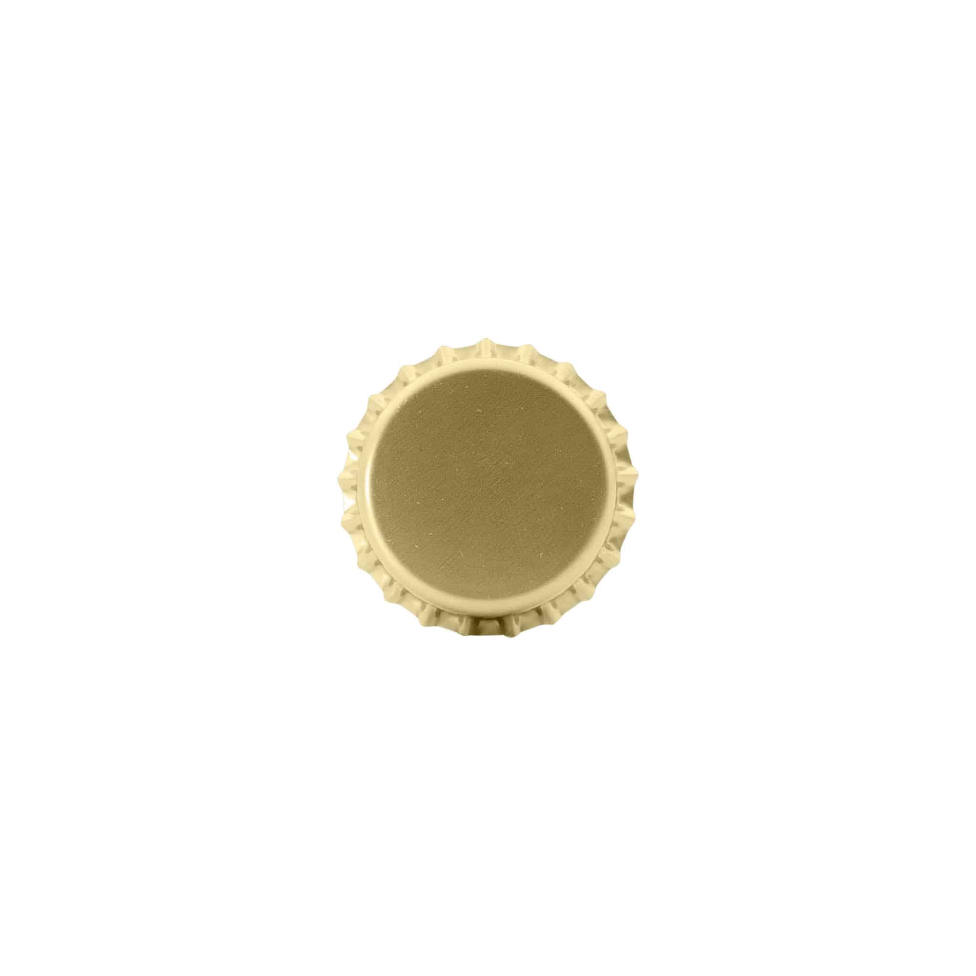 Kapsel 26 mm, metal, guld
