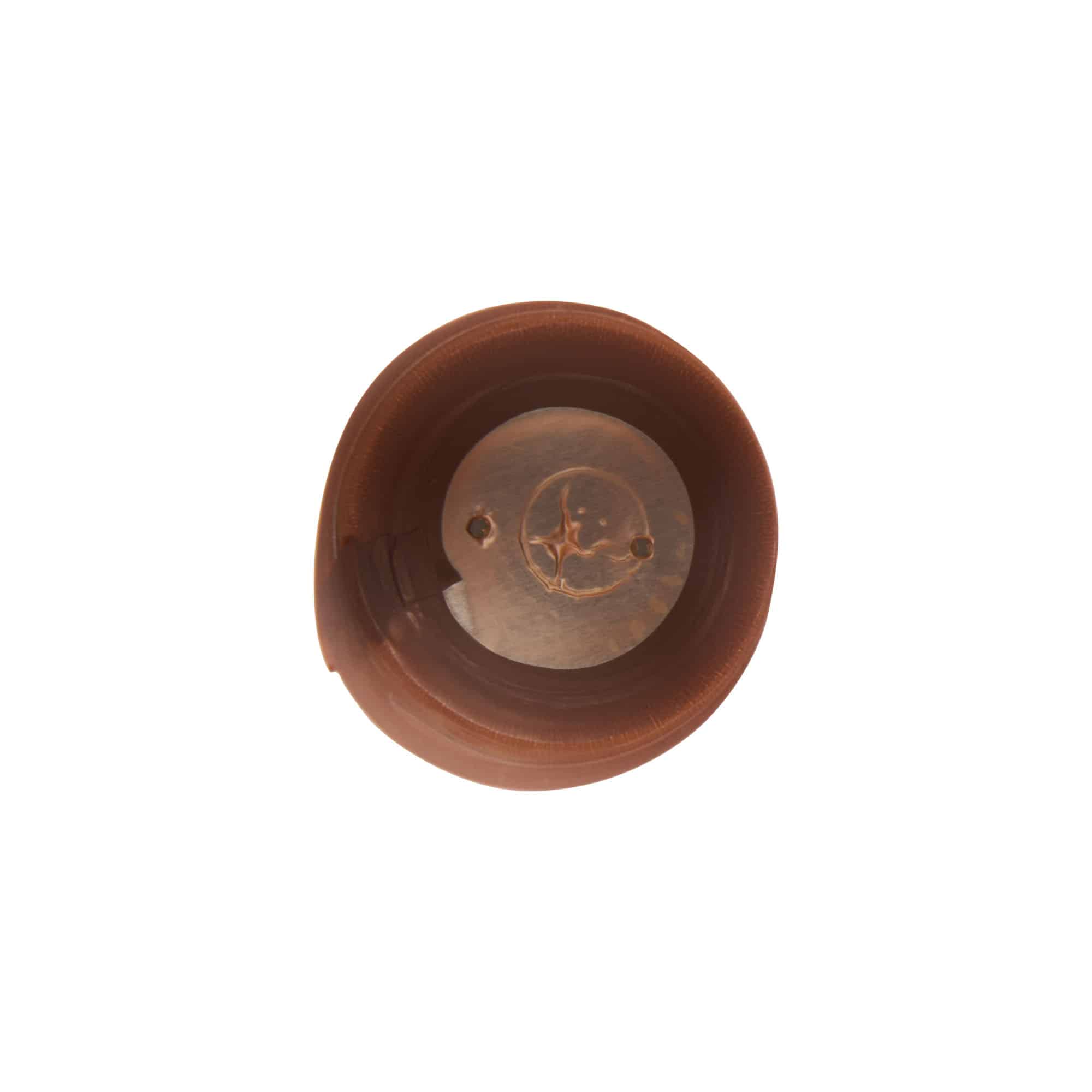 Krympekapsel 32x41, PVC-plast, bronze