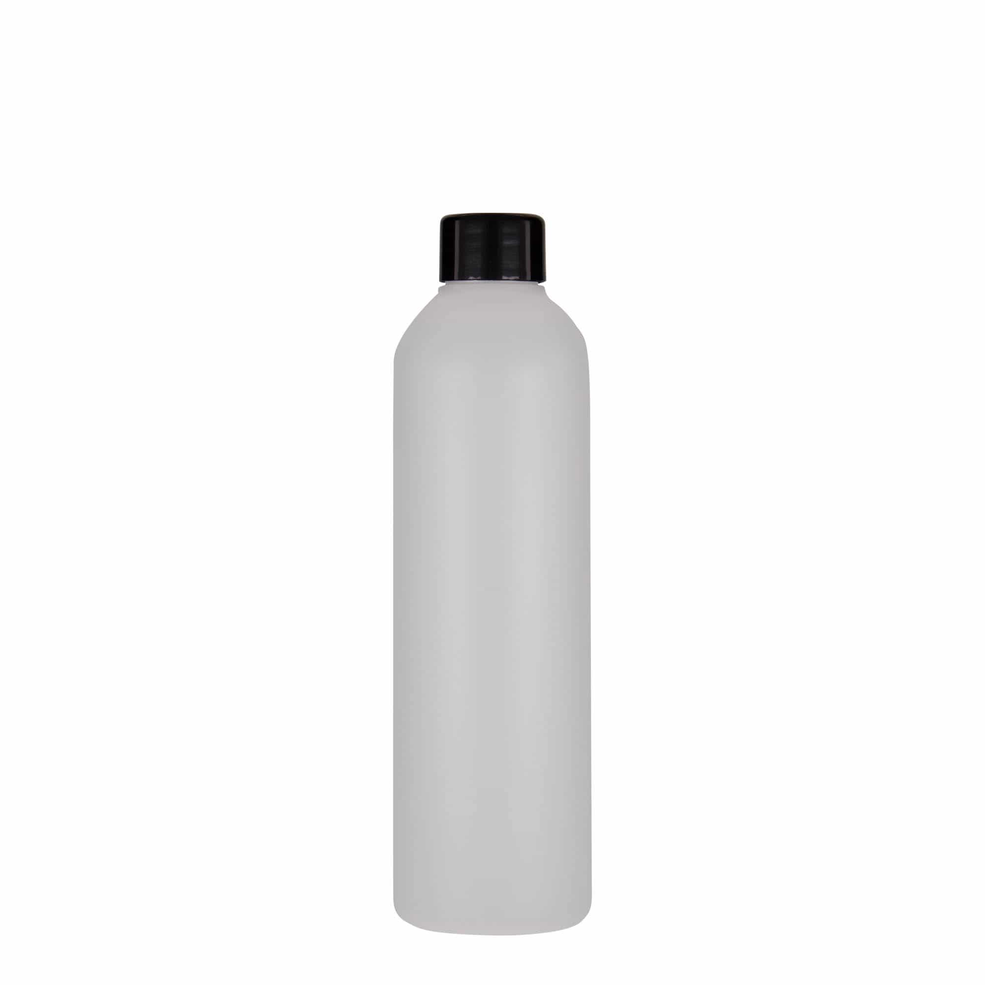 250 ml plastflaske 'Tuffy', HDPE, natur, åbning: GPI 24/410