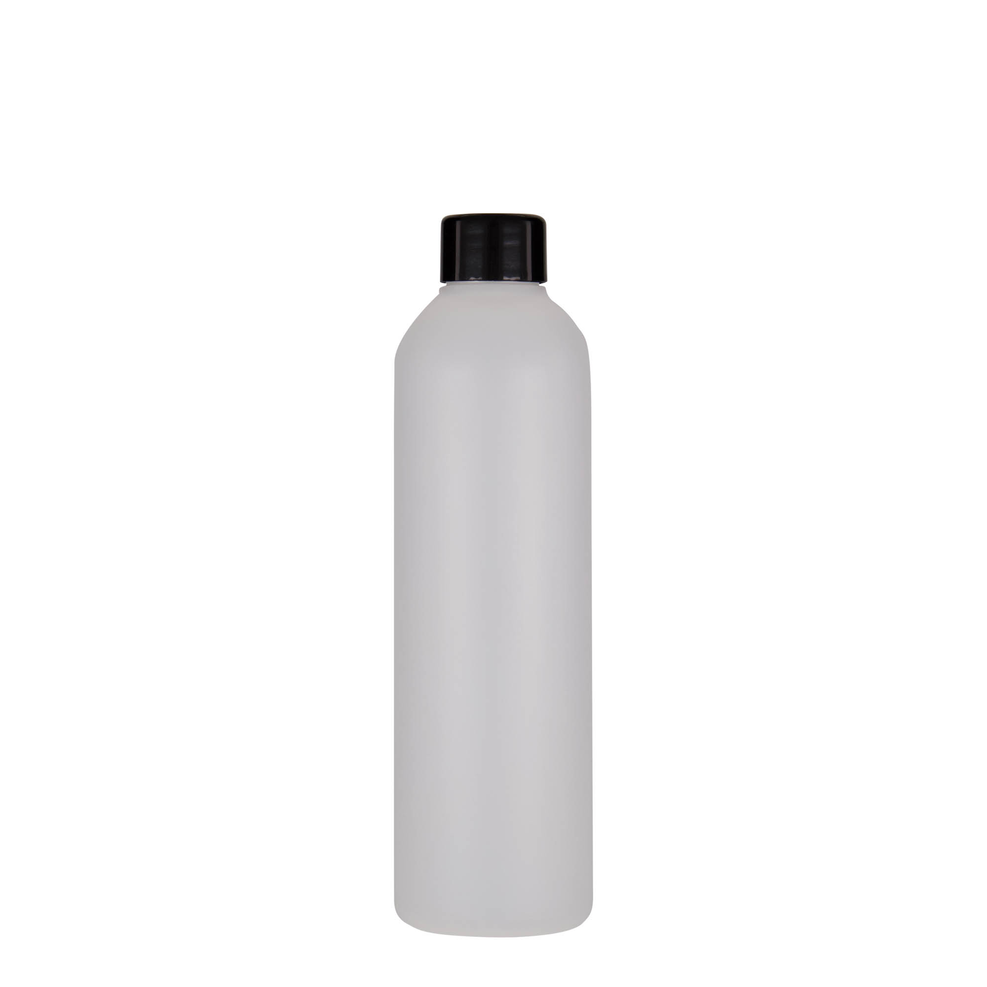 250 ml plastikflaske 'Tuffy', HDPE, natur, åbning: 24/410