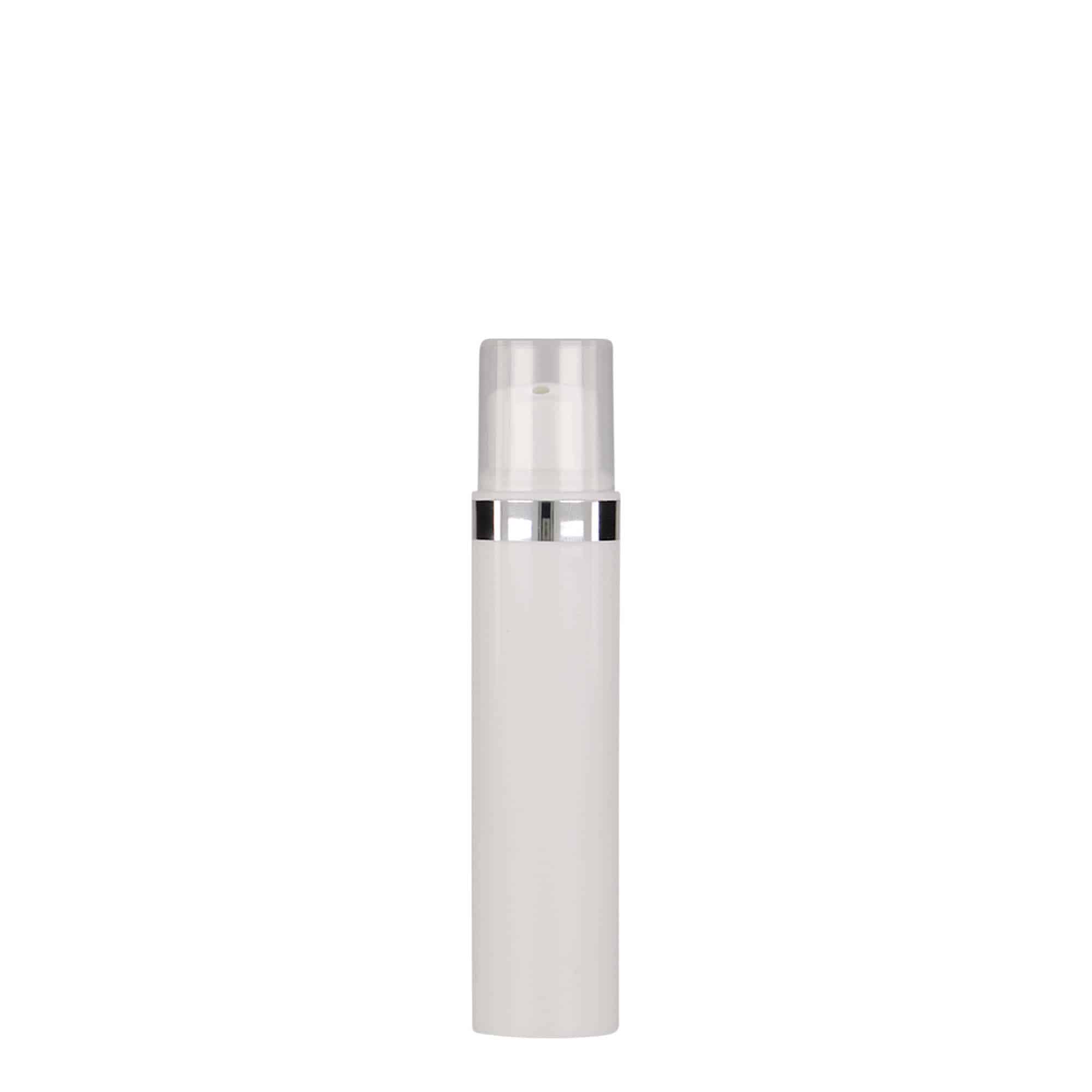 15 ml Airless Dispenser 'Nano', PP-plast, hvid