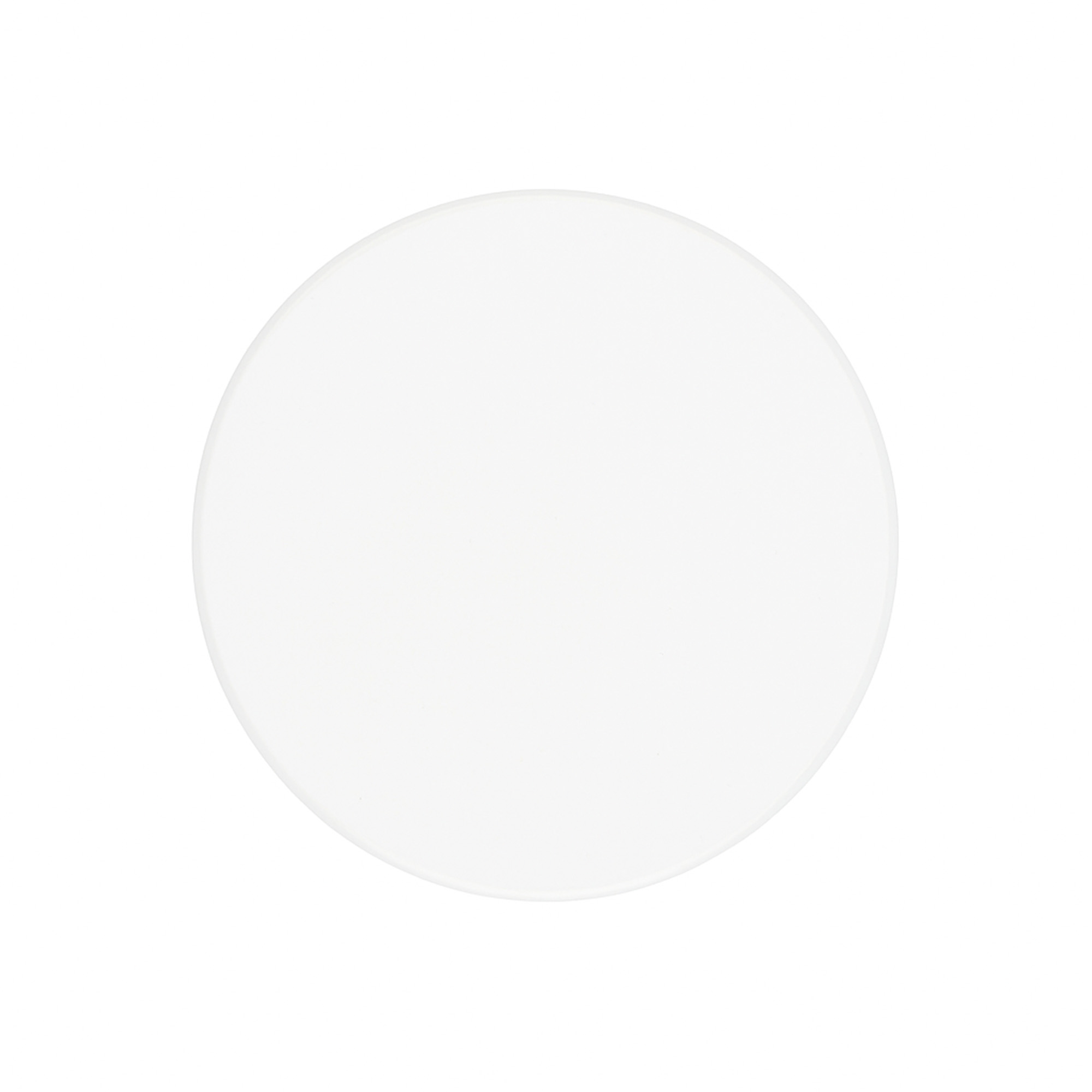 Skruelåg til 120 ml 'Brown Line', HPM-plast, hvid