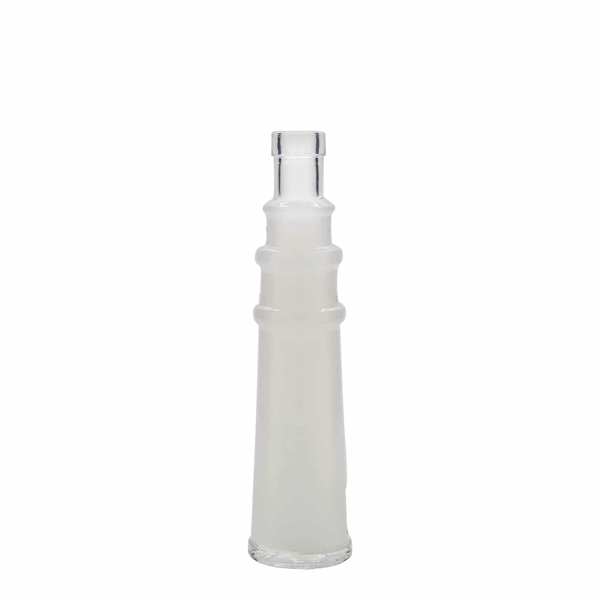 100 ml glasflaske 'Leuchtturm', åbning: kork 100 ml glasflaske 'Leuchtturm', åbning: kork