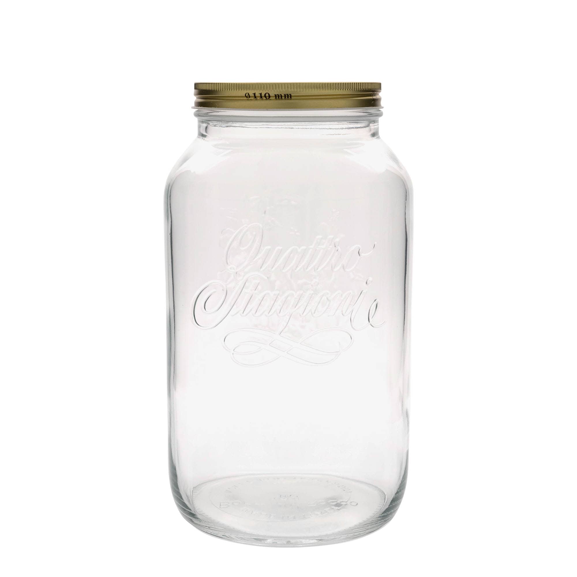 3.800 ml glas 'Quattro Stagioni', åbning: skruelåg