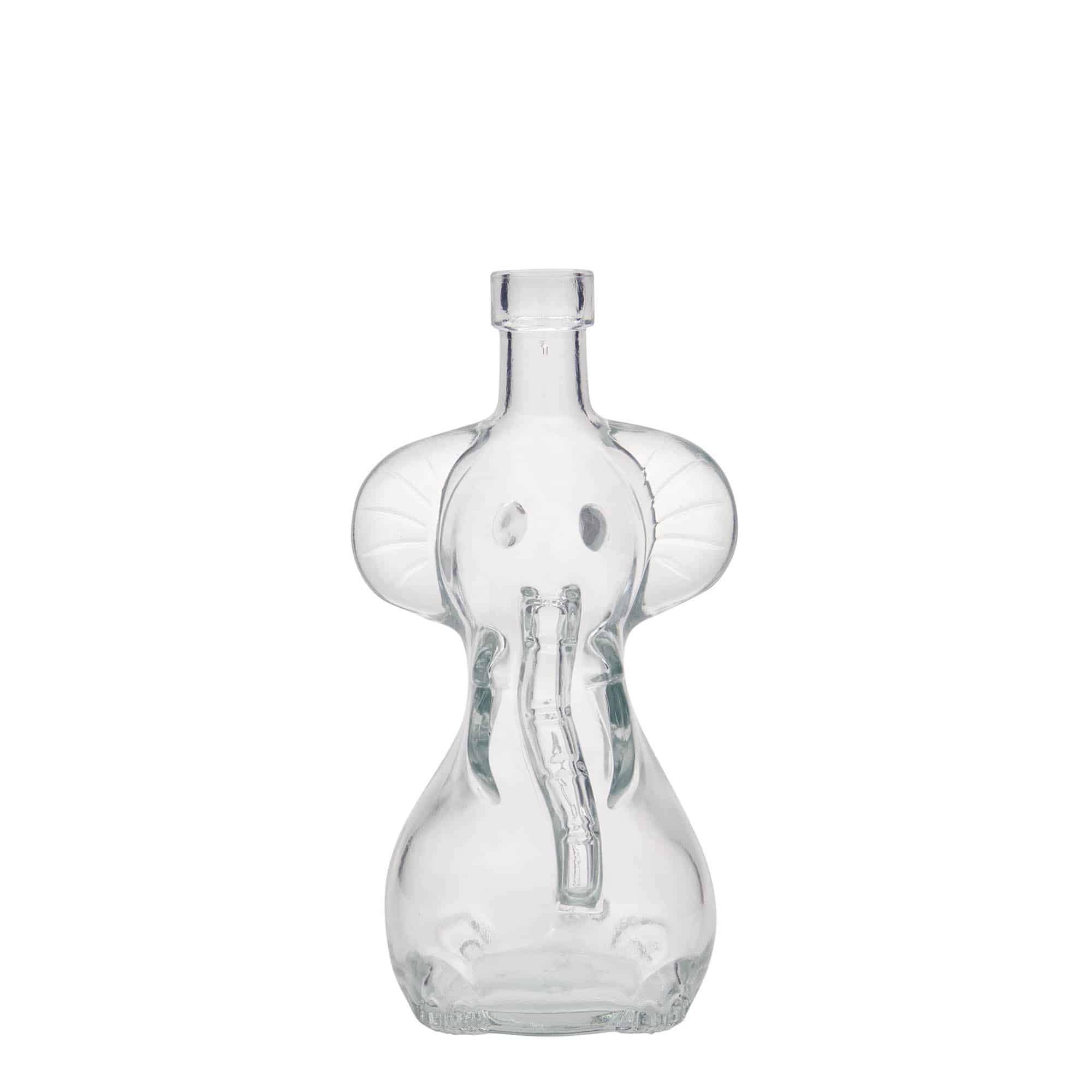 200 ml glasflaske 'Elefant', åbning: Kork