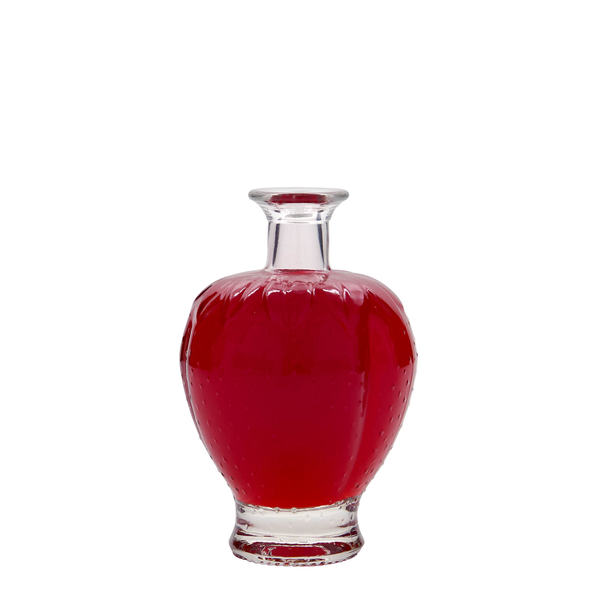 200 ml glasflaske 'Jordbær', åbning: Kork 200 ml glasflaske 'Jordbær', åbning: Kork