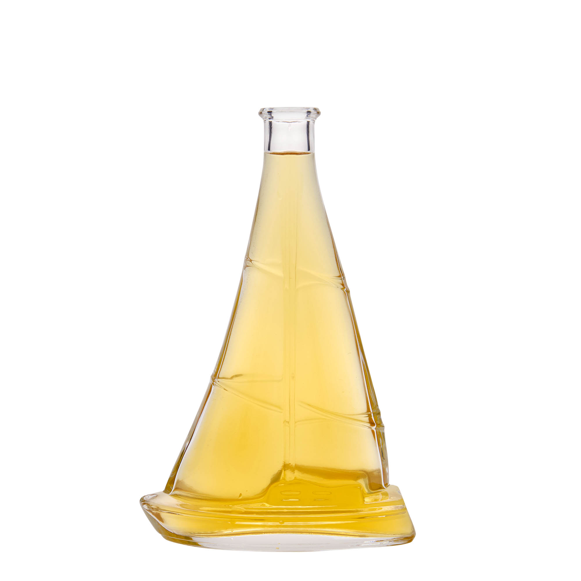 350 ml glasflaske 'Segelboot', åbning: kork