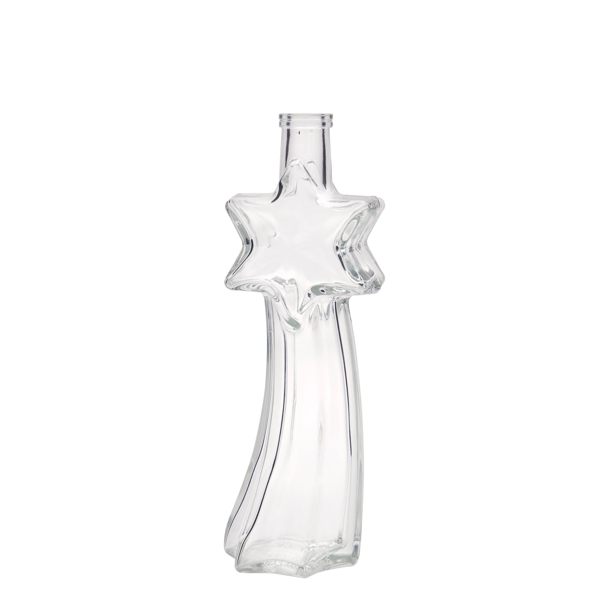 200 ml glasflaske 'Stjerneskud', åbning: kork
