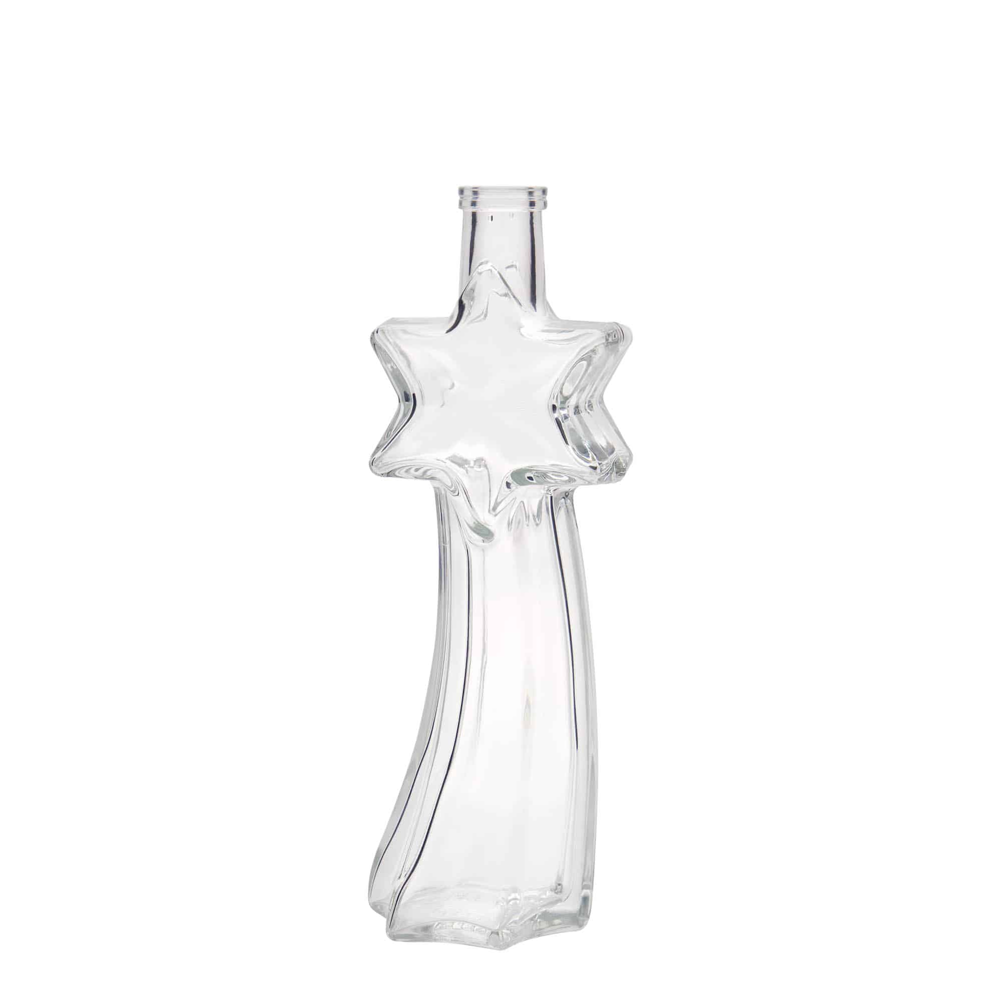 200 ml glasflaske »Stjerneskud«, åbning: kork