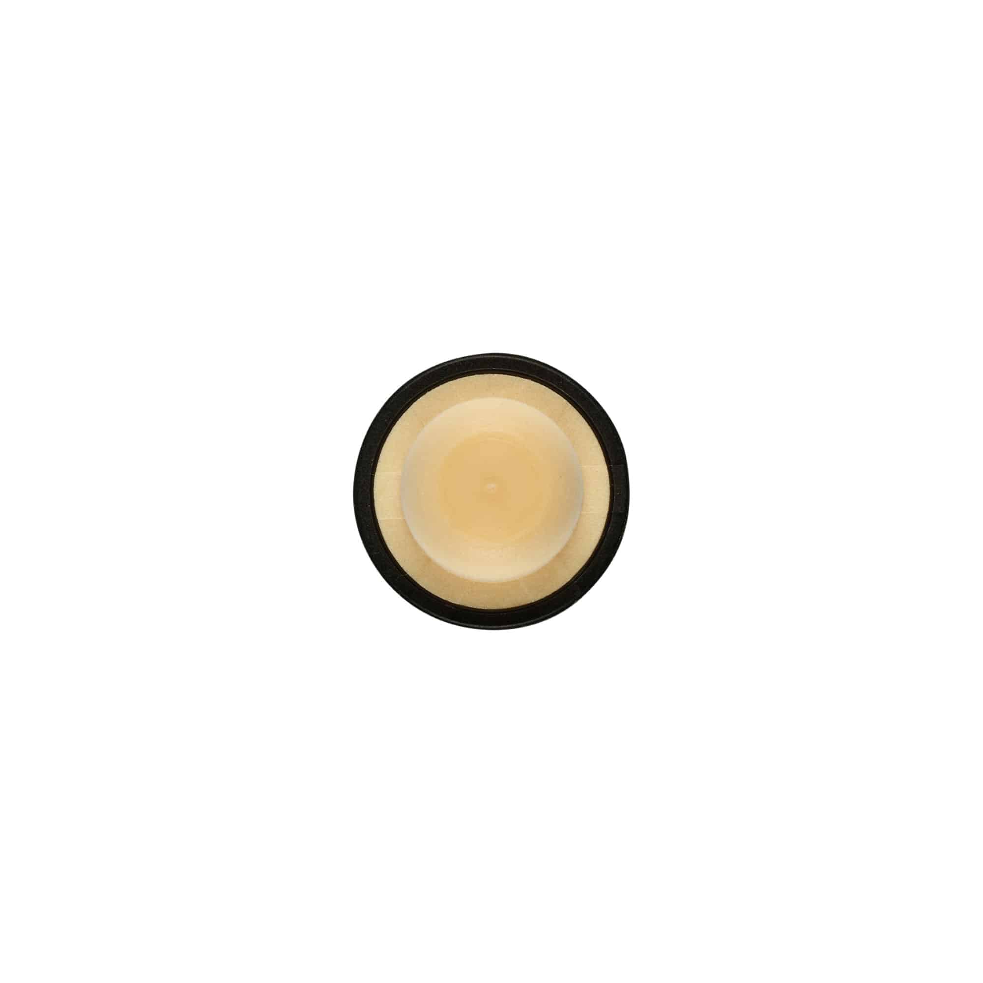 Håndtagsprop 11 mm, træ, sort, til munding: kork