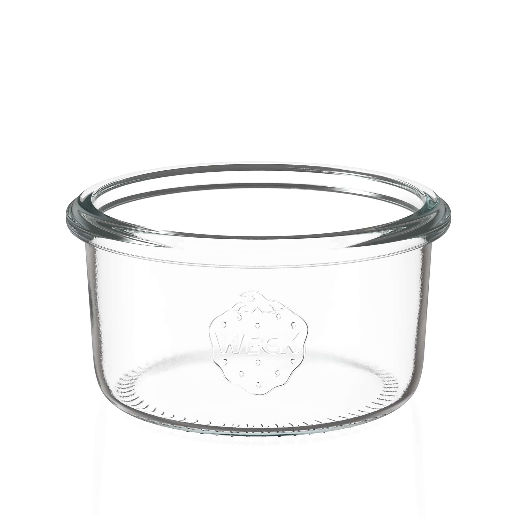 12x 165 ml WECK-sturzgas med glaslåg RR 80