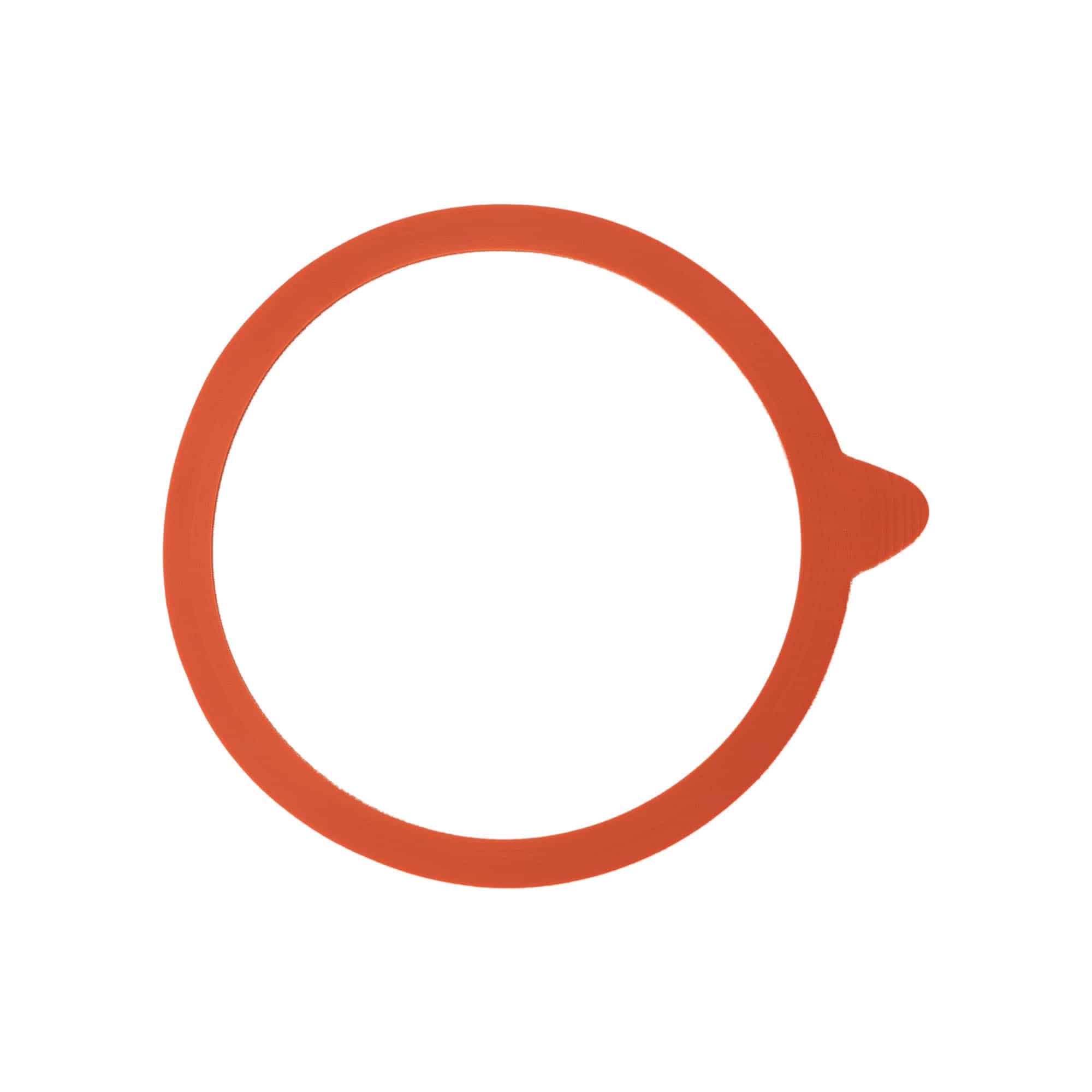 WECK-konservesnor RR100 #, rød, åbning: rundkant