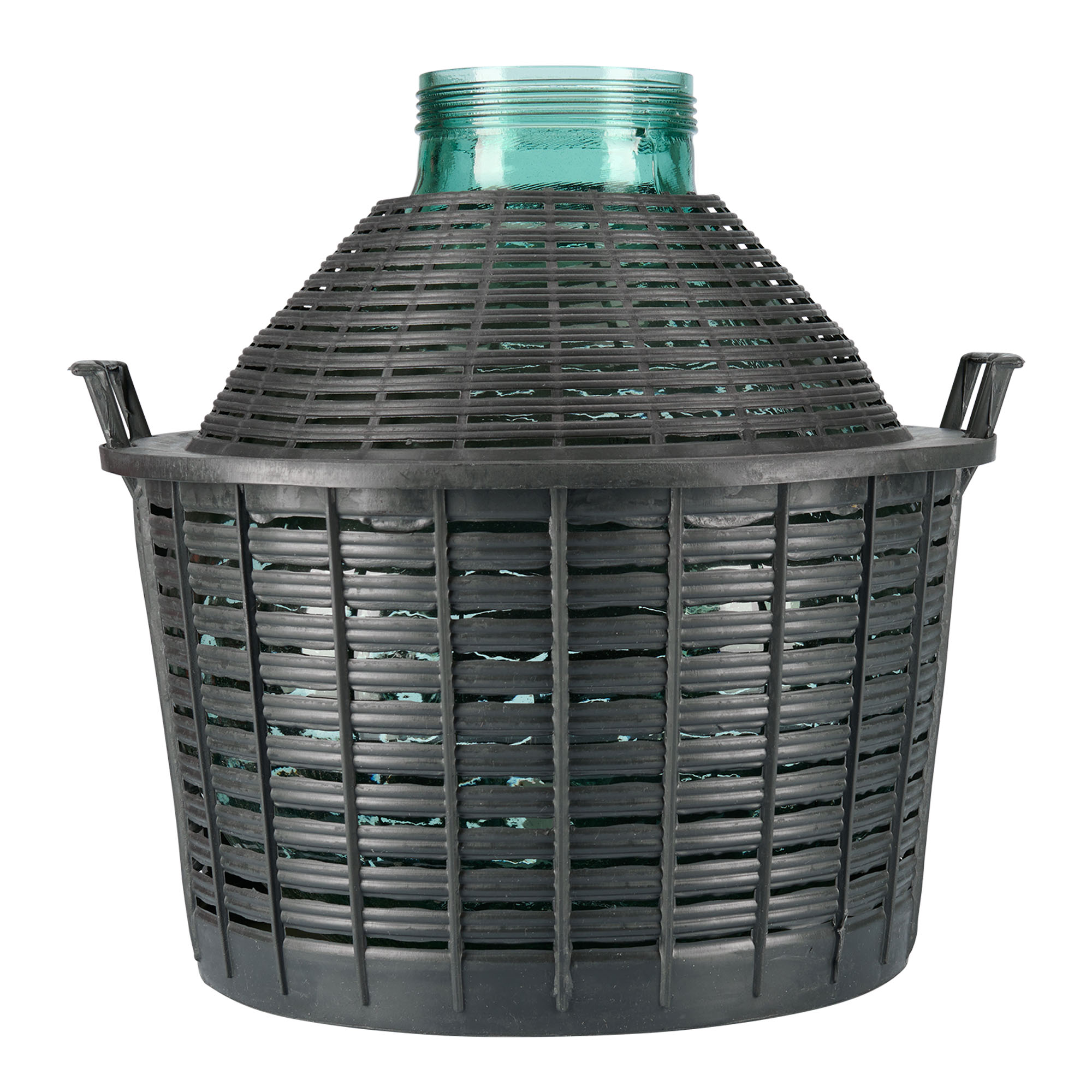 25 l ballonflaske med bred hals, glas, åbning: skruelåg