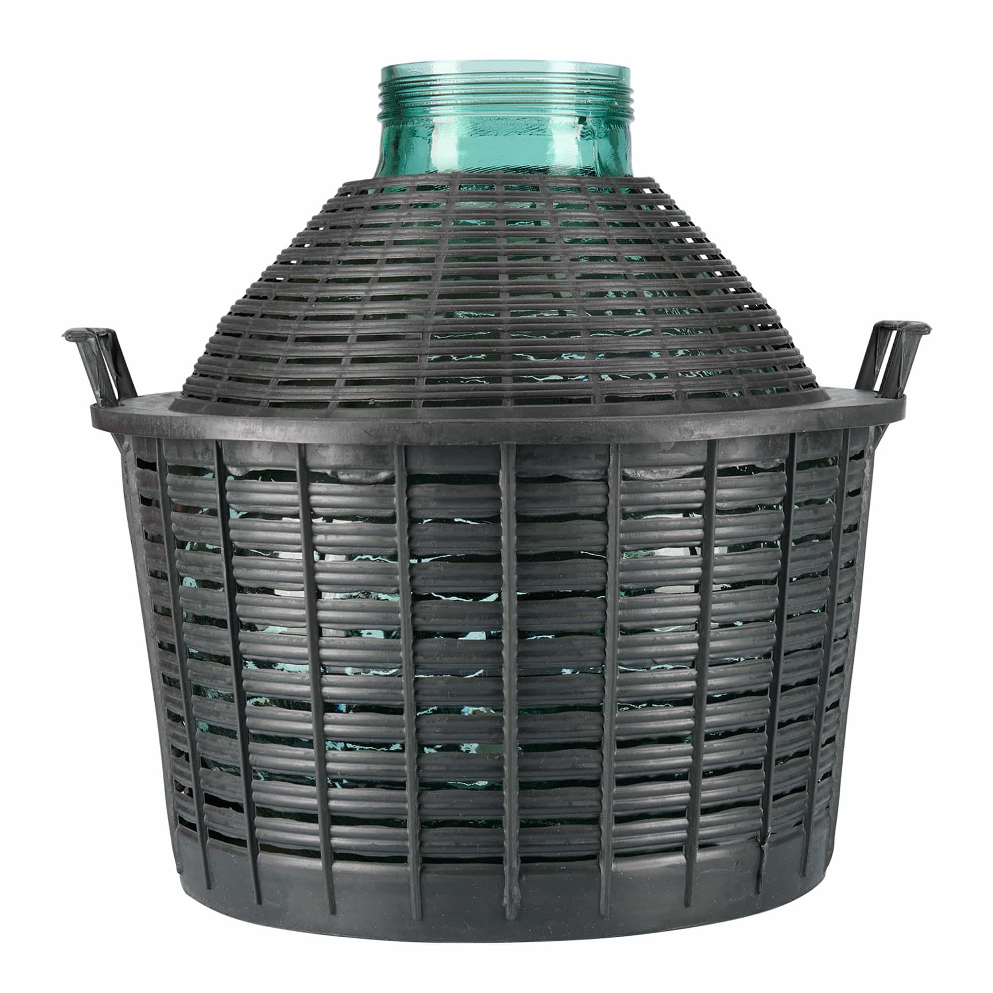 25 l ballonflaske med bred hals, glas, åbning: skruelåg