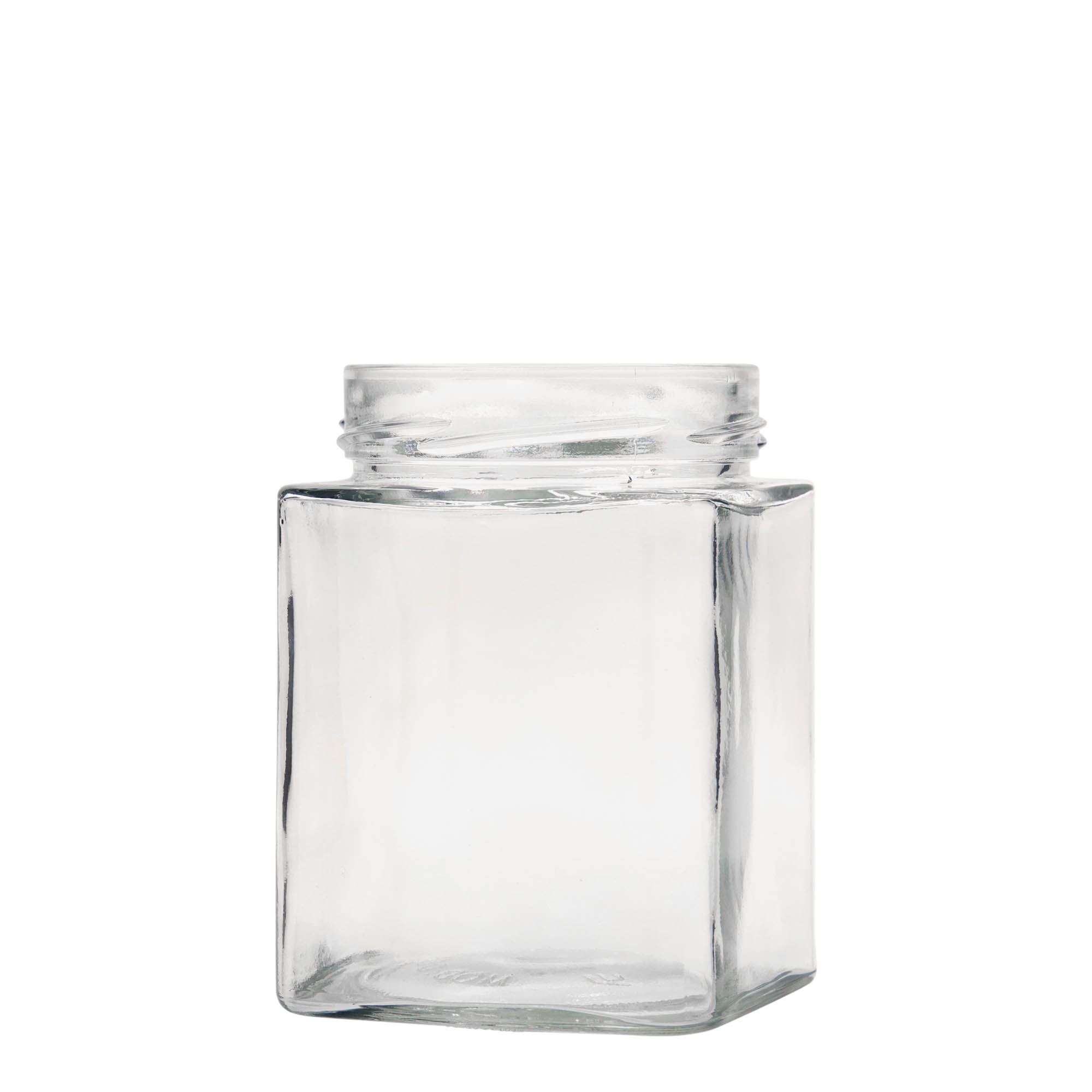 580 ml firkantet glas 'Ikarus', åbning: Deep-Twist-Off (DTO 82)