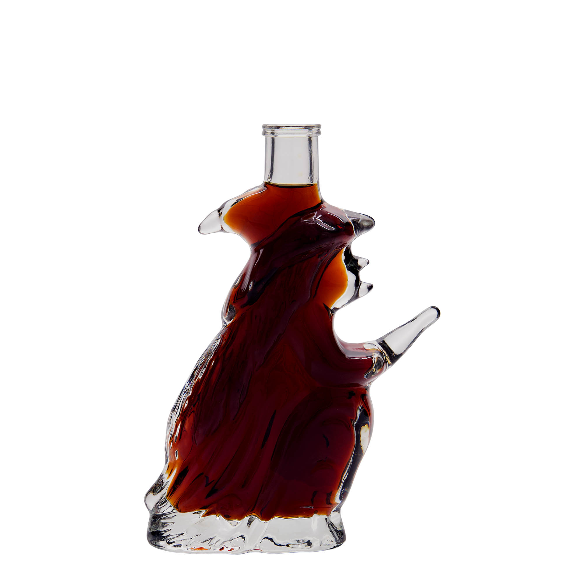 200 ml glasflaske 'Hexe', åbning: kork