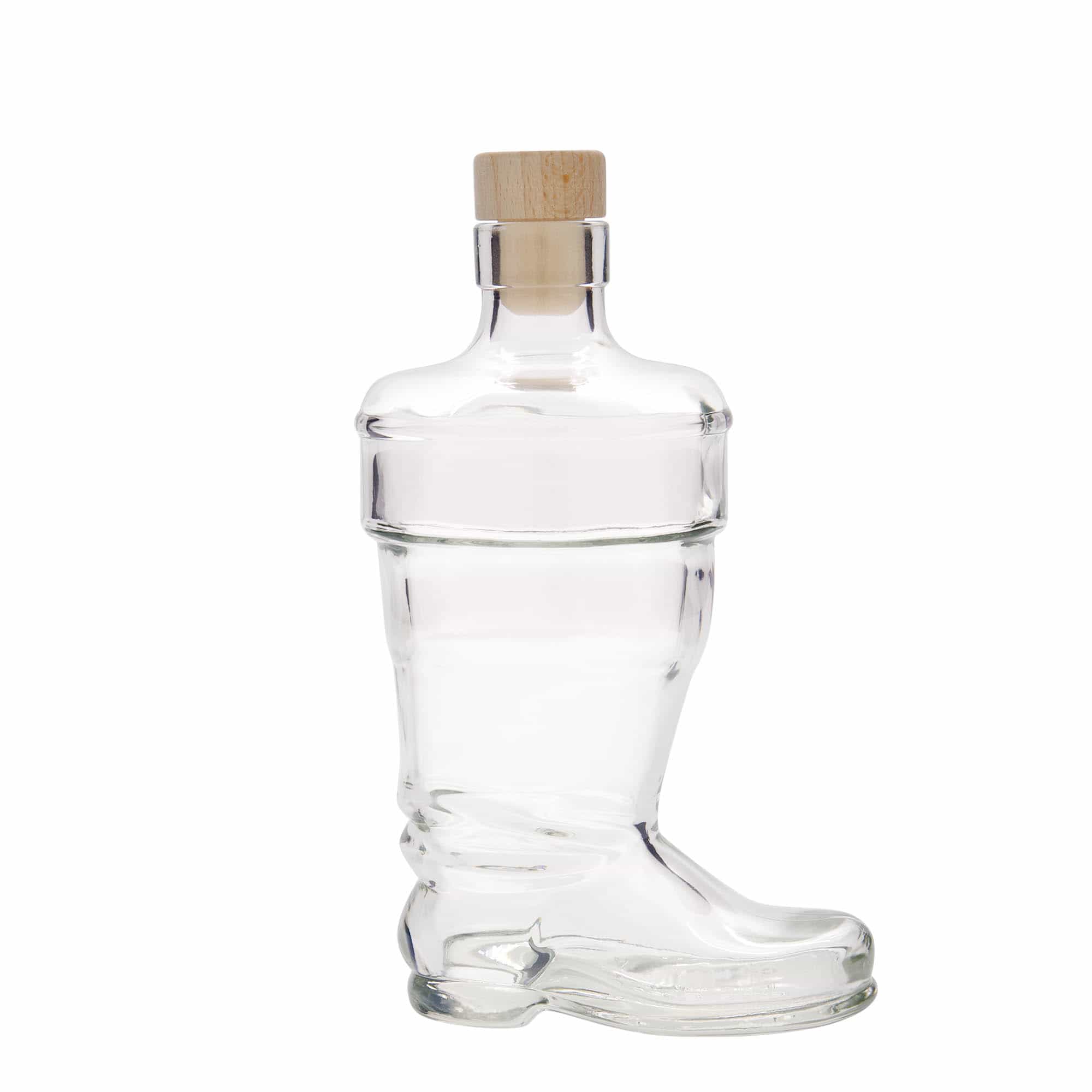 350 ml glasflaske 'Støvle', åbning: Kork