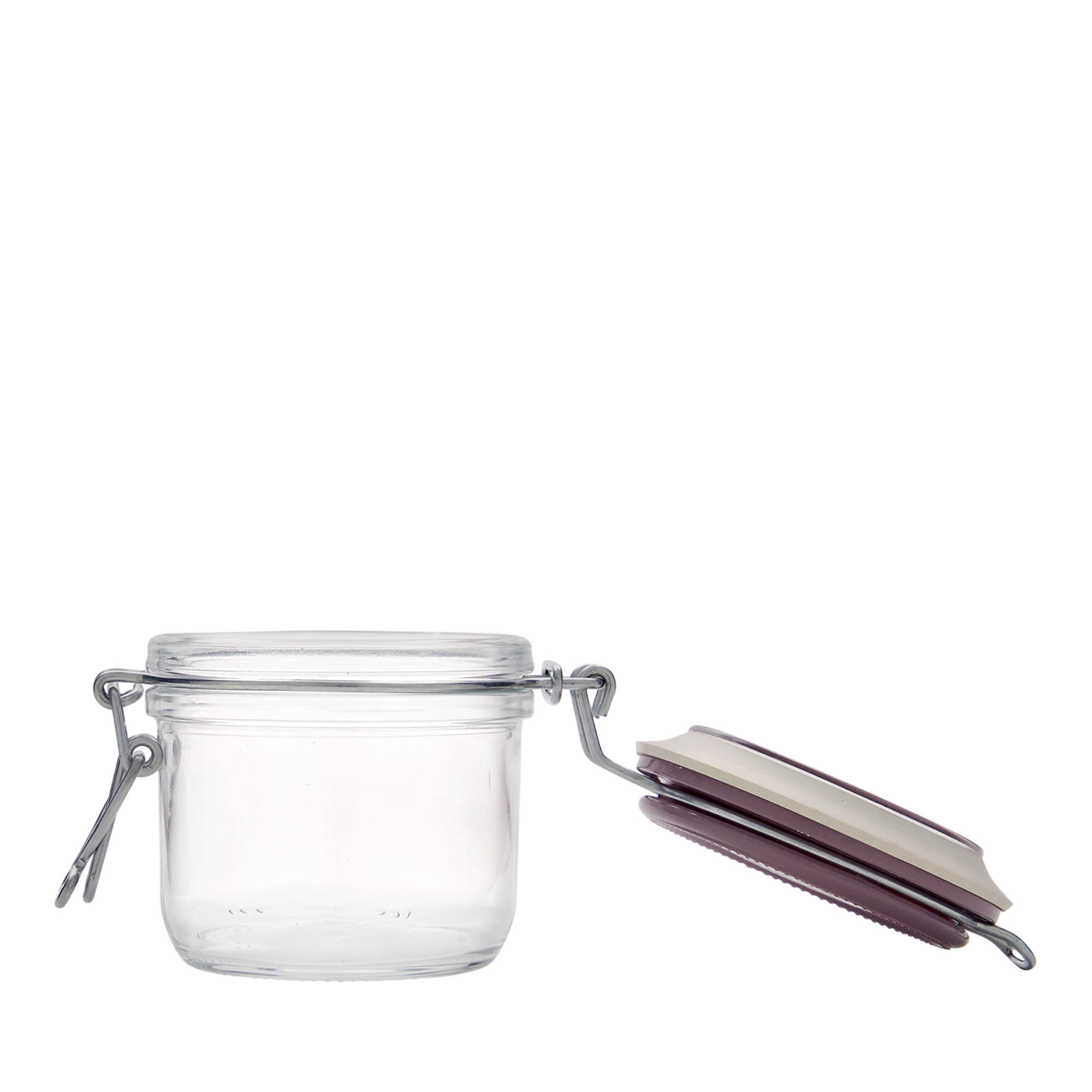 200 ml patentglas 'Fido', violet, åbning: patentlåg