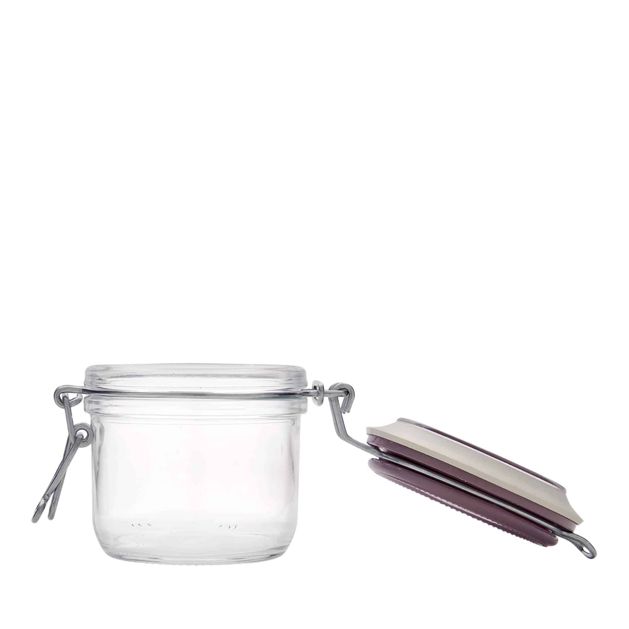 200 ml patentglas 'Fido', violet, åbning: patentlåg