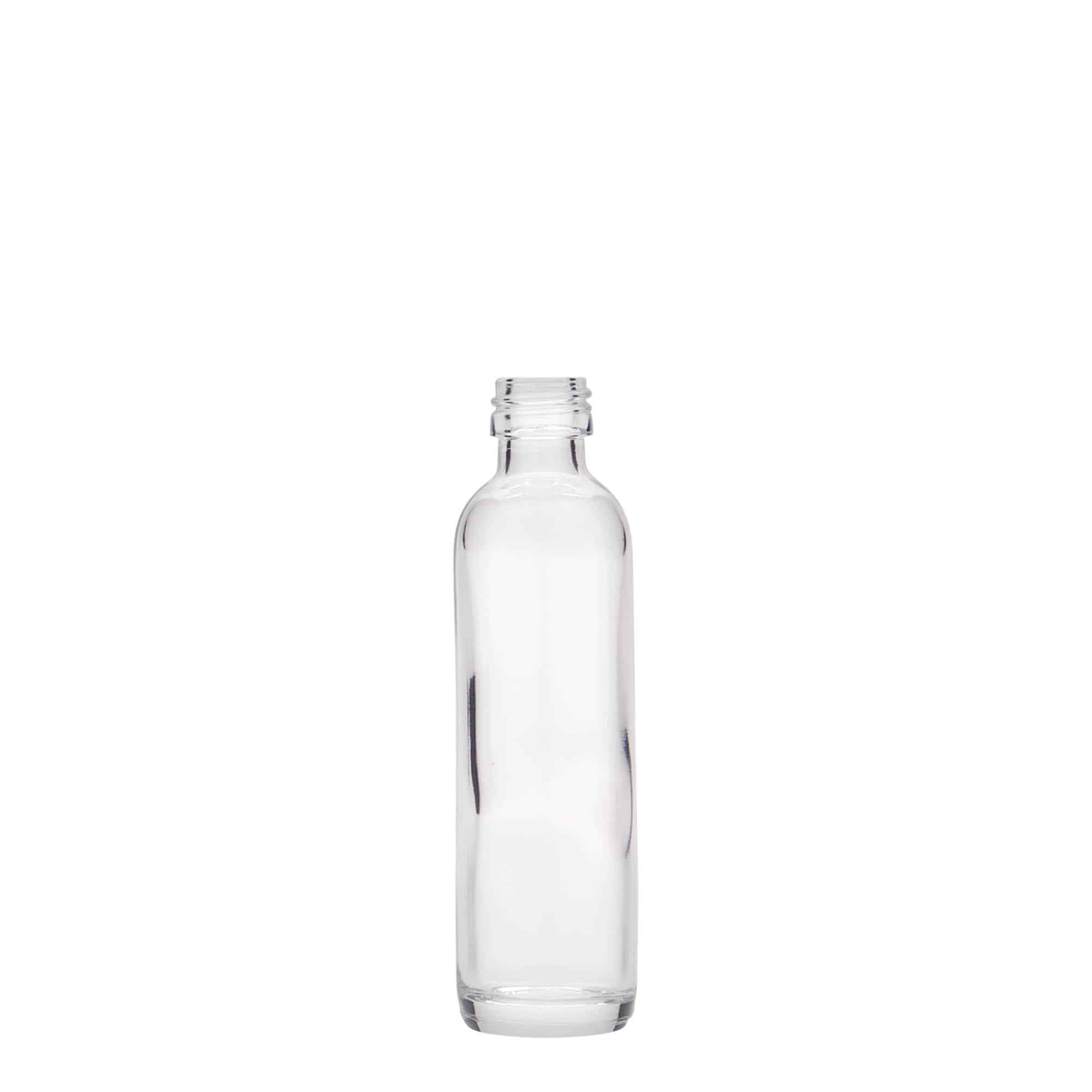 40 ml Krukke flaske, glas, åbning: PP 18