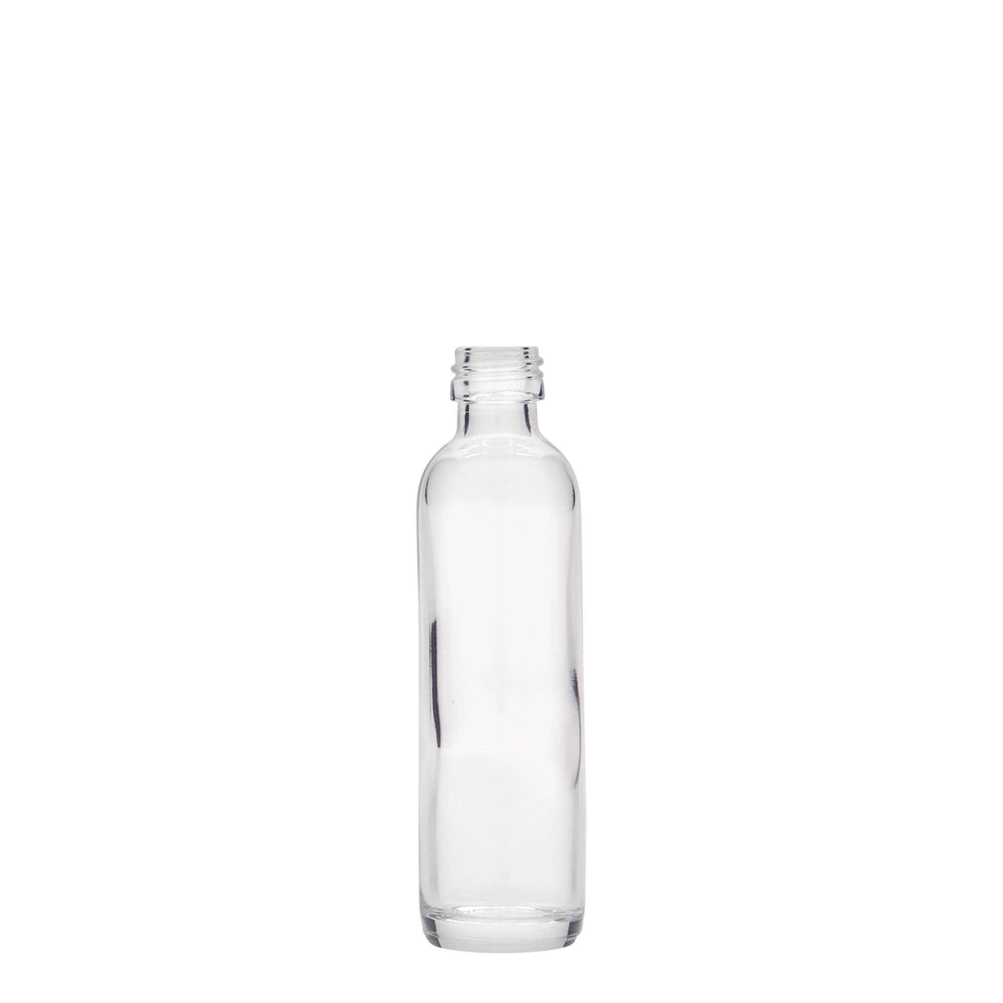 40 ml Krukke flaske, glas, åbning: PP 18