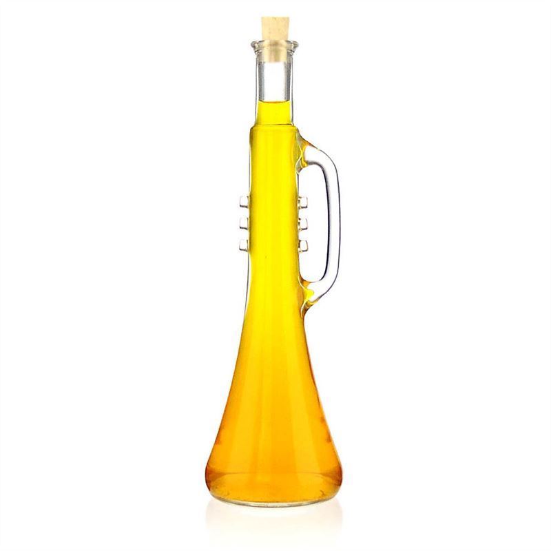 500 ml glasflaske 'Trompet', åbning: kork 500 ml glasflaske 'Trompet', åbning: kork