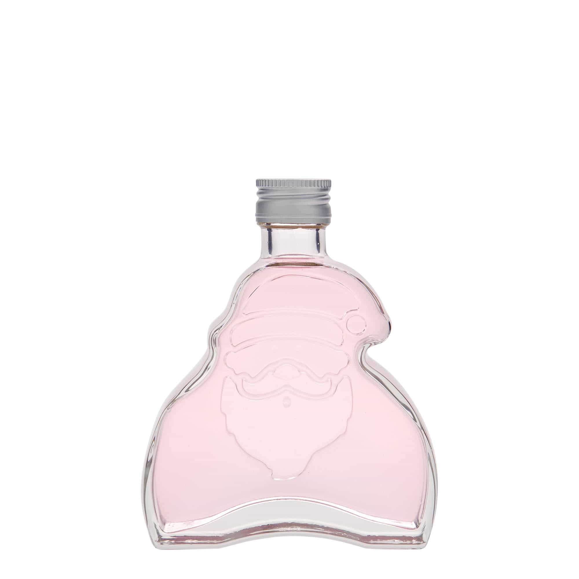 200 ml glasflaske 'Santa Claus', åbning: PP 28