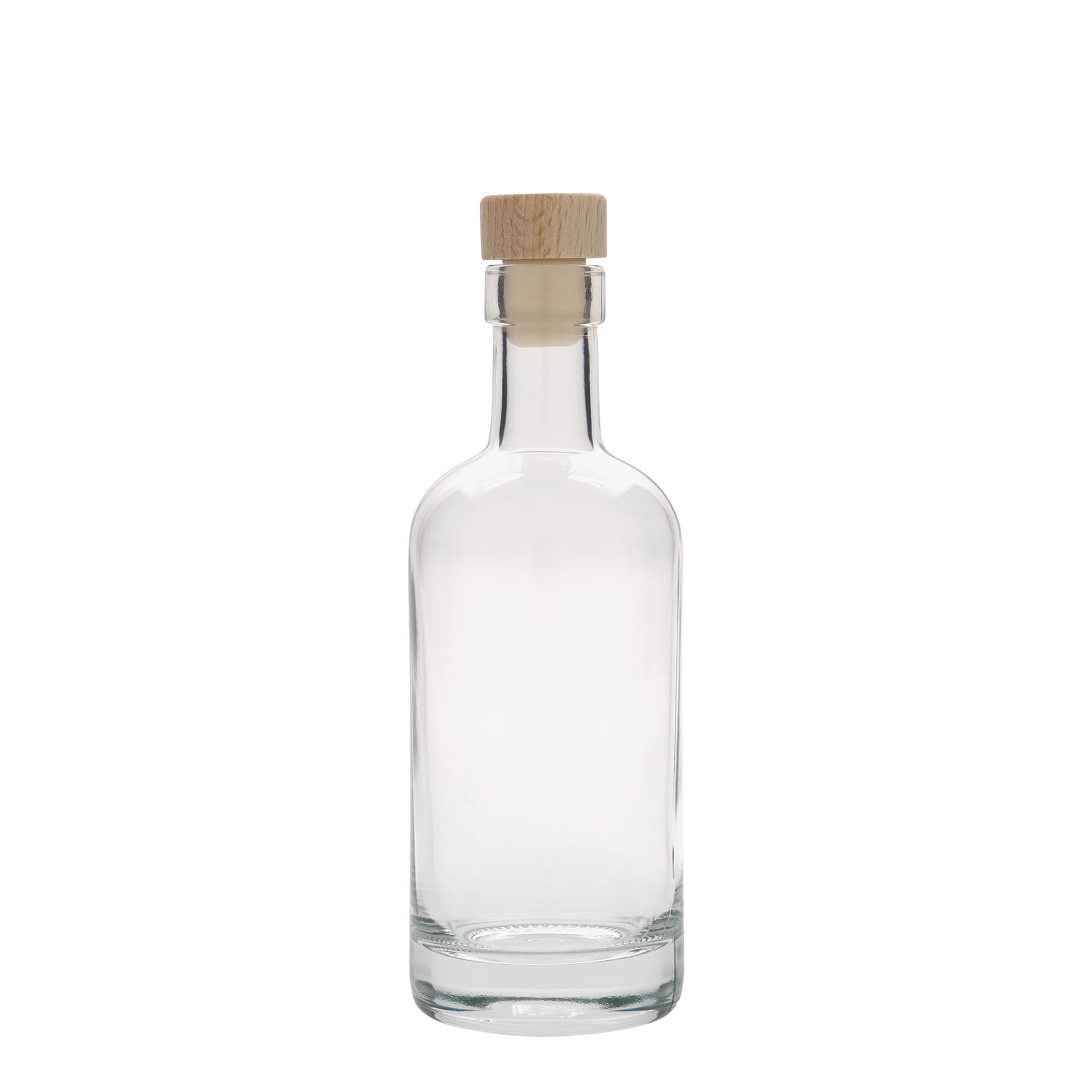 250 ml glasflaske 'Linea Uno', åbning: kork