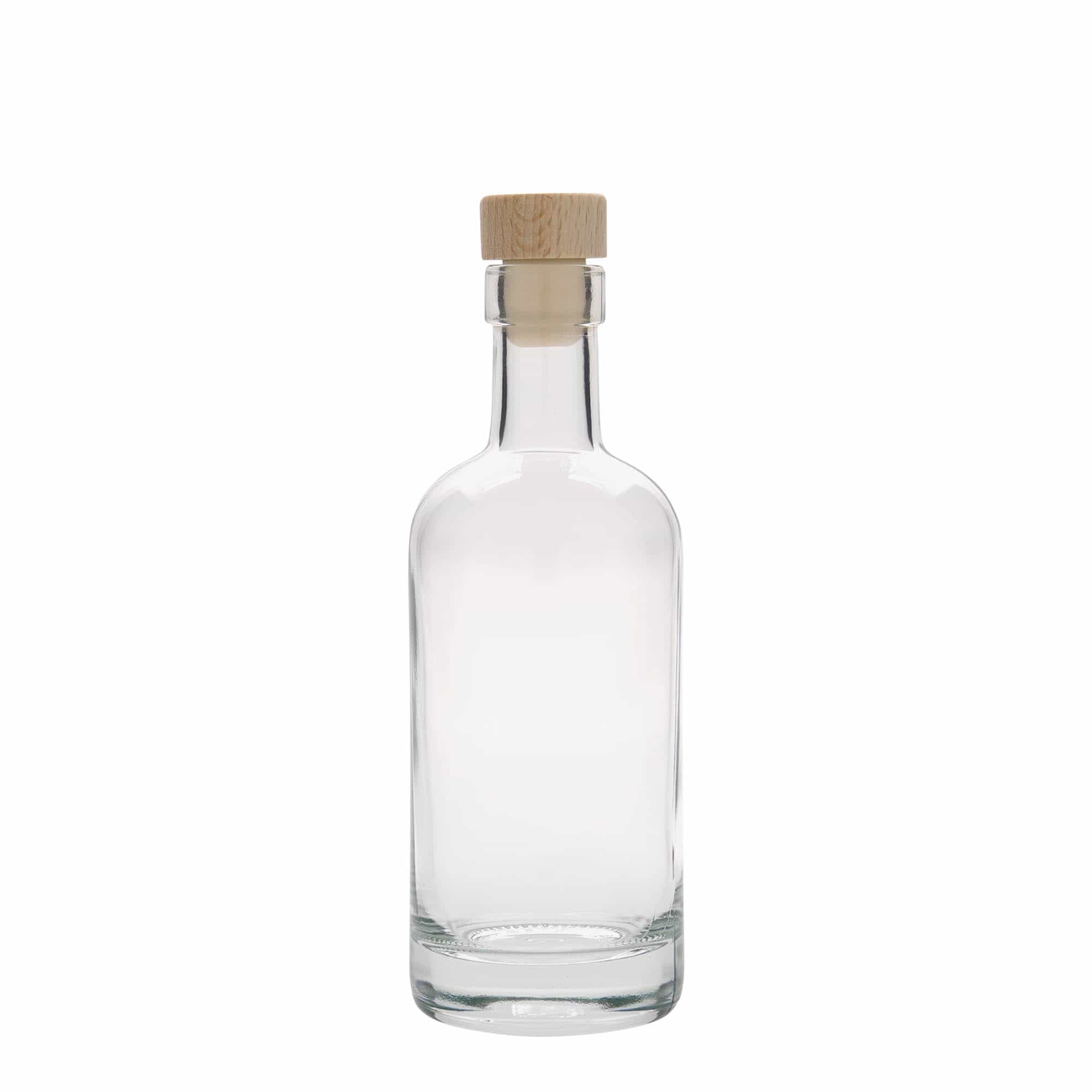 250 ml glasflaske 'Linea Uno', åbning: kork