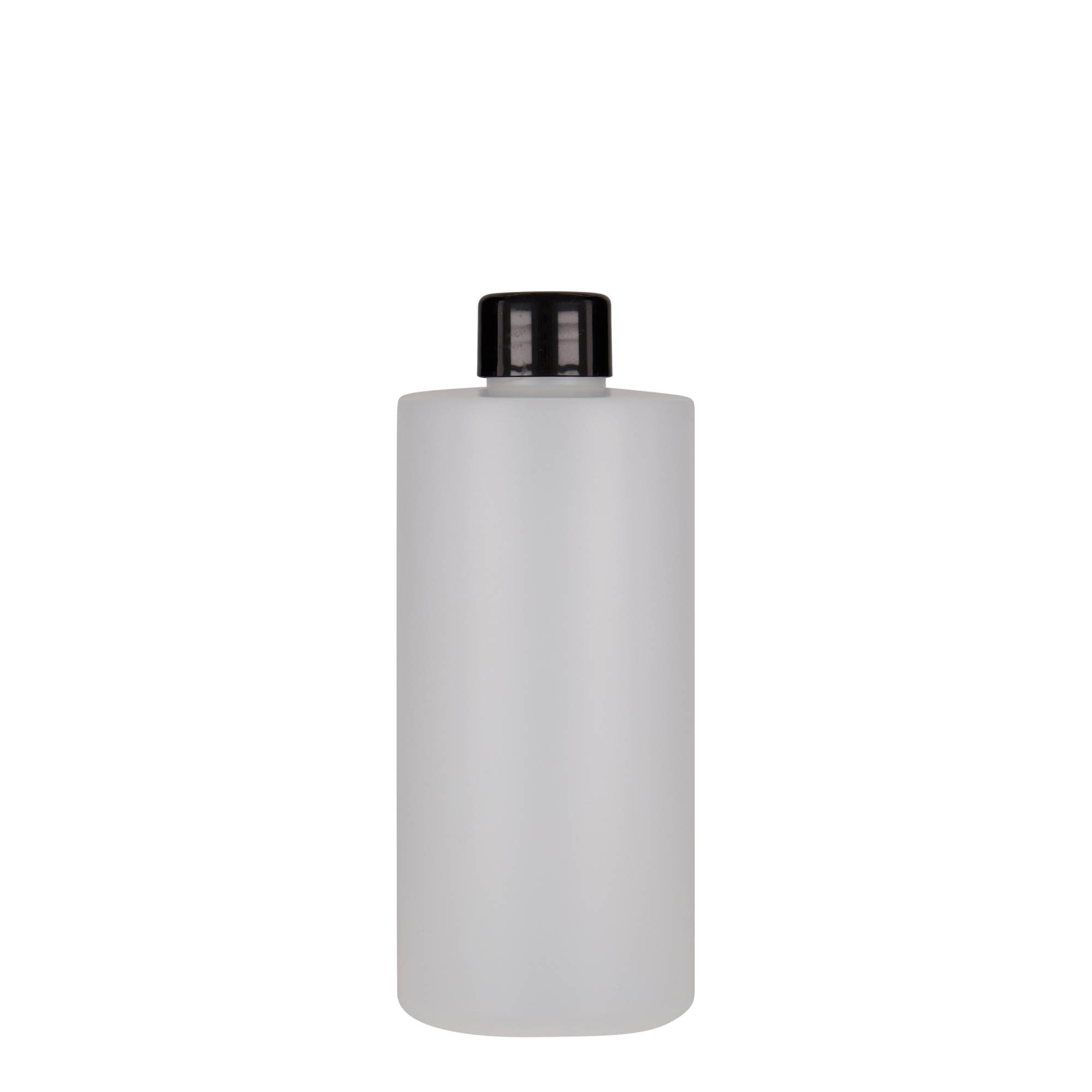 300 ml plastikflaske 'Pipe', HDPE, hvid, åbning: 24/410