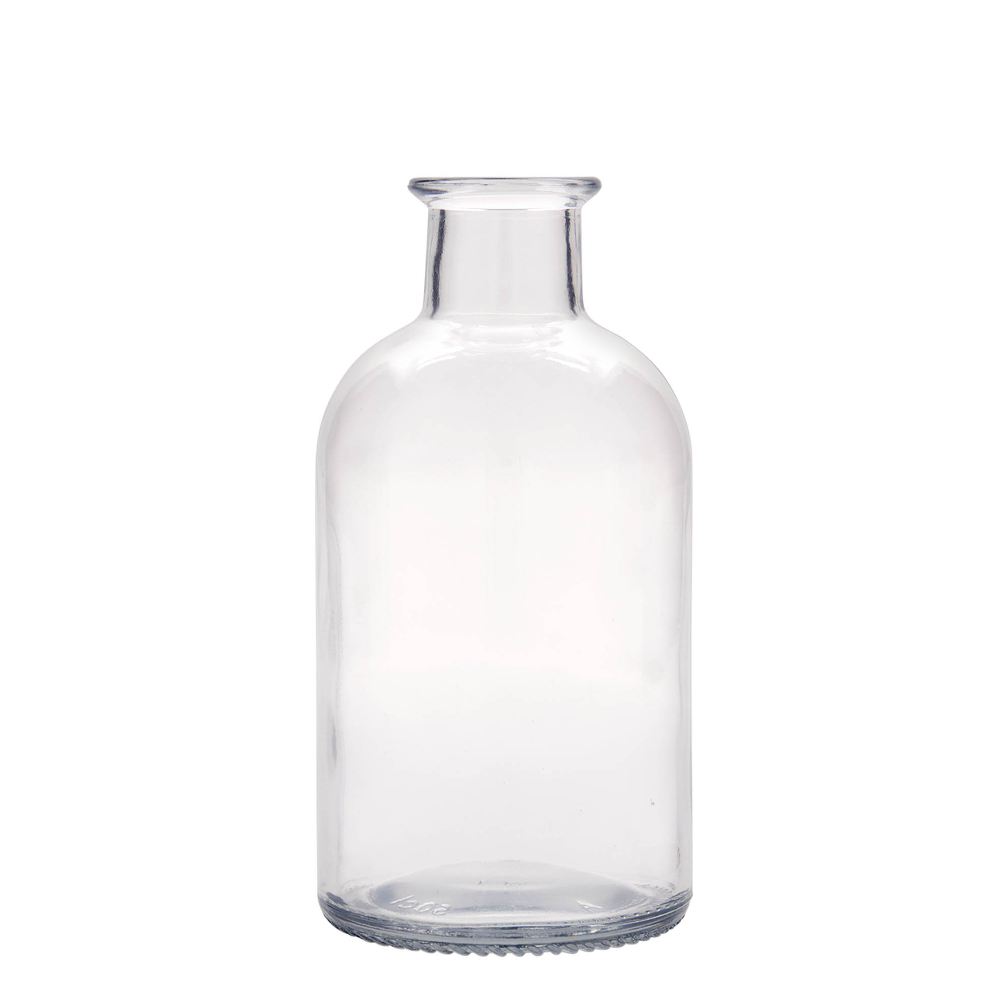 250 ml glasflaske 'Eleganta', oval, åbning: Kork