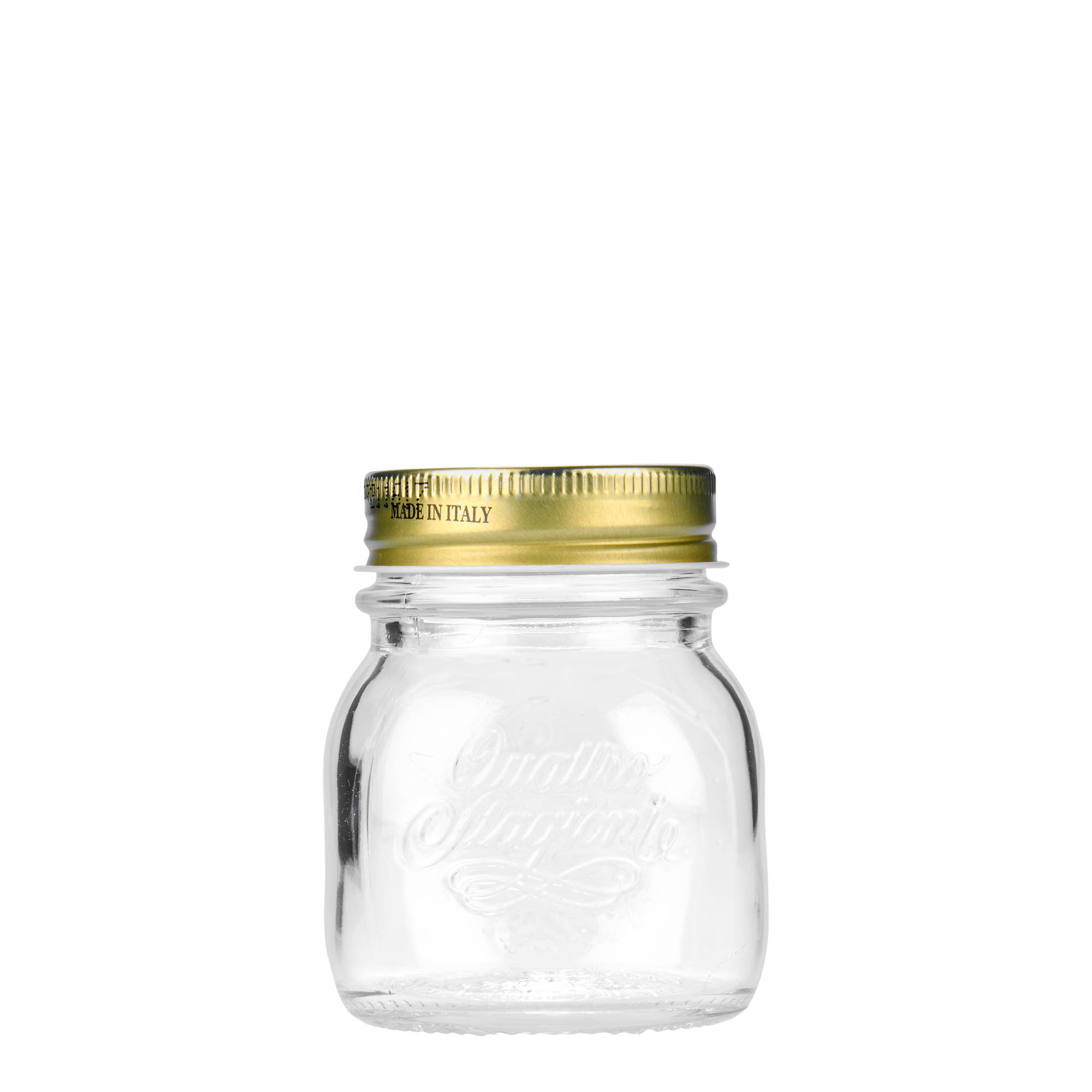150 ml glas 'Quattro Stagioni', åbning: skruelåg 150 ml glas 'Quattro Stagioni', åbning: skruelåg