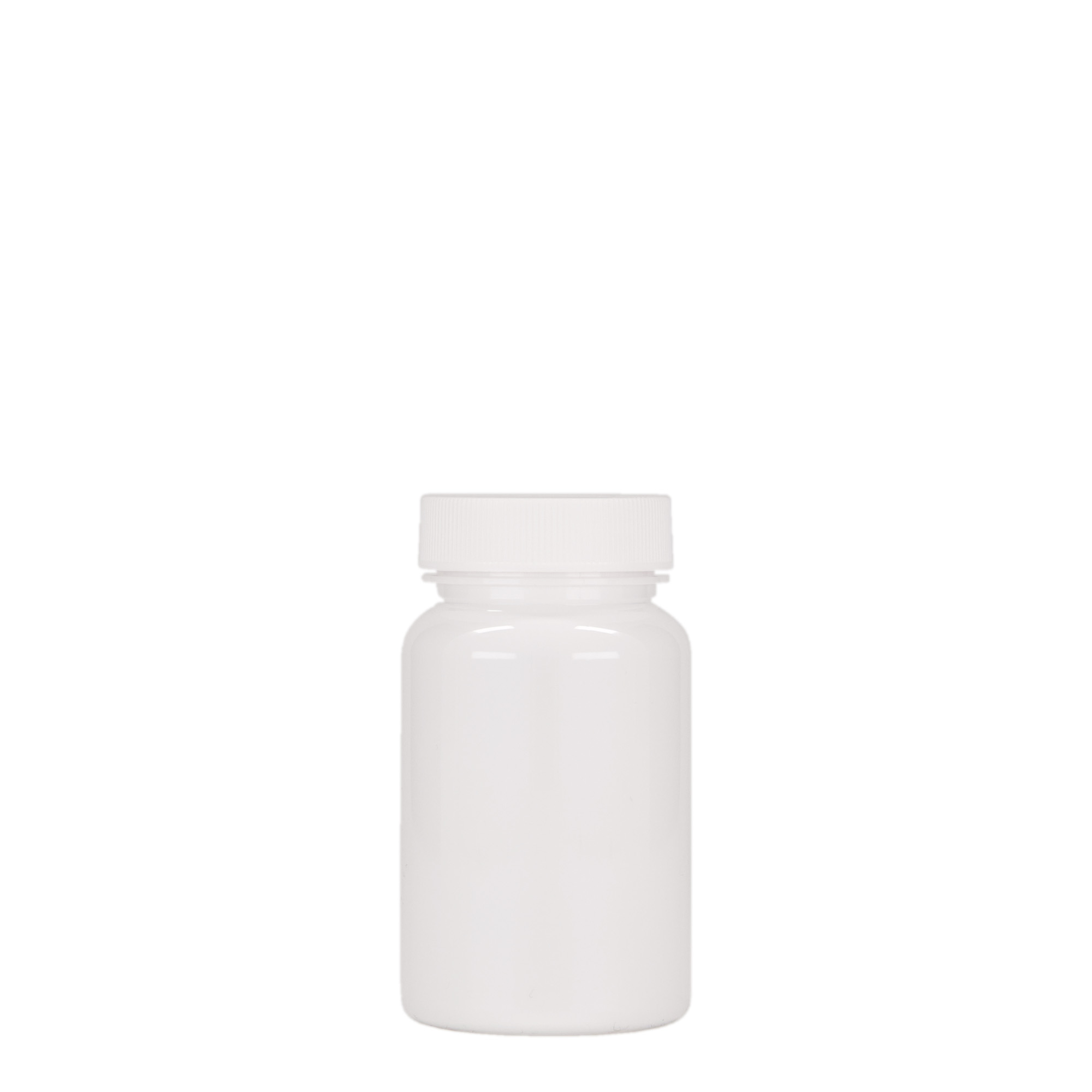75 ml PET-packer, plast, hvid, åbning: GPI 38/400