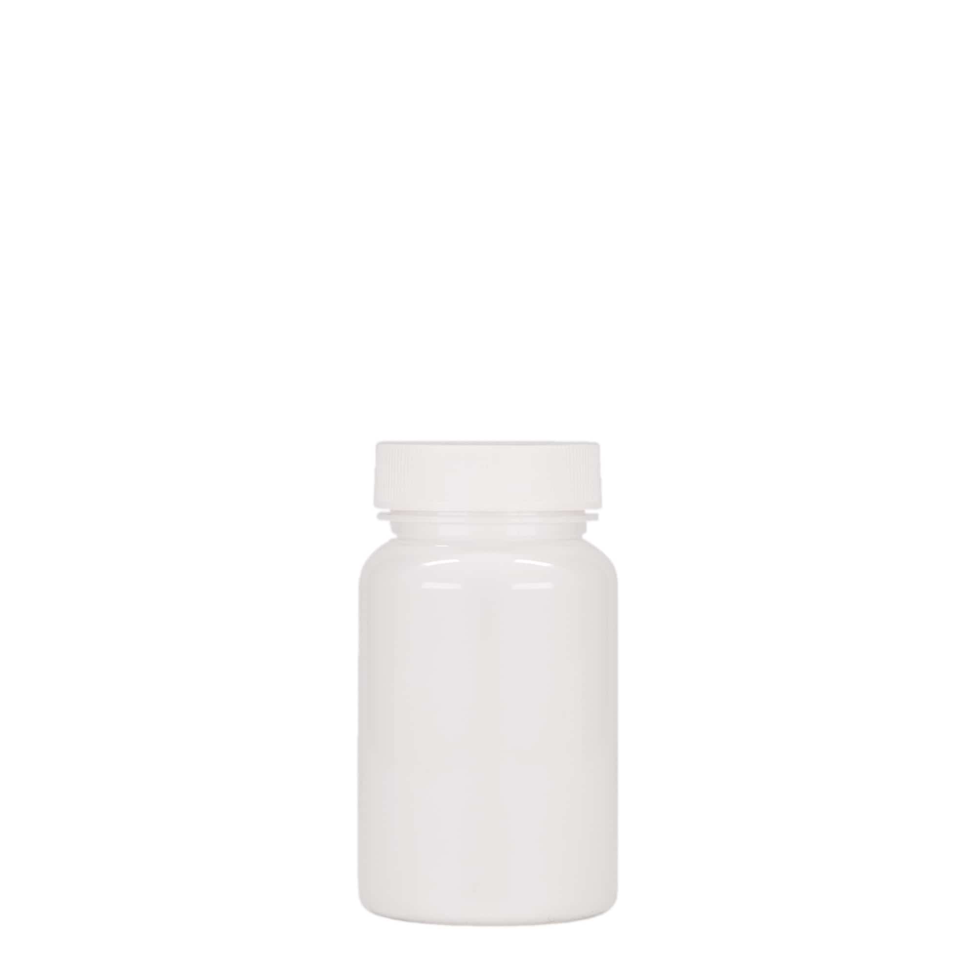 75 ml PET-beholder, plast, hvid, åbning: 38/400