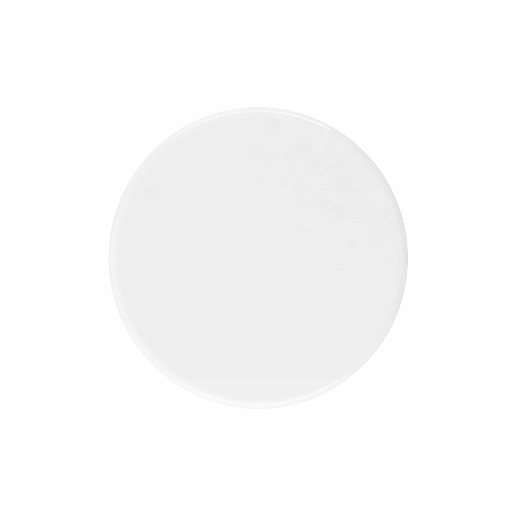 Skruelåg til 50 ml 'Beauty', HPM-plast, hvid Skruelåg til 50 ml 'Beauty', HPM-plast, hvid