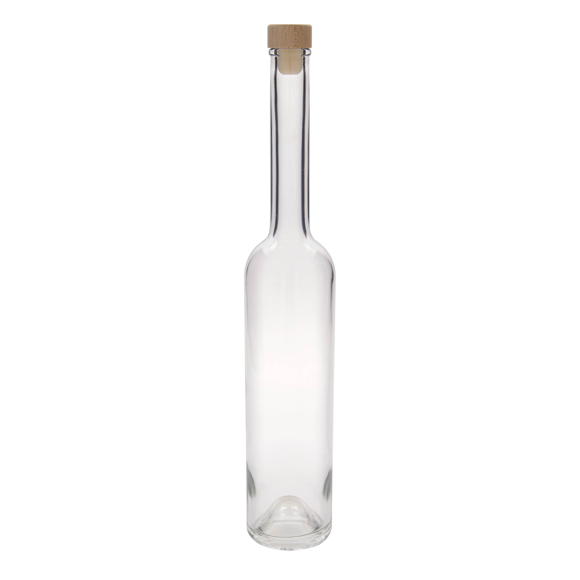 500 ml glasflaske 'Platina', munding: kork