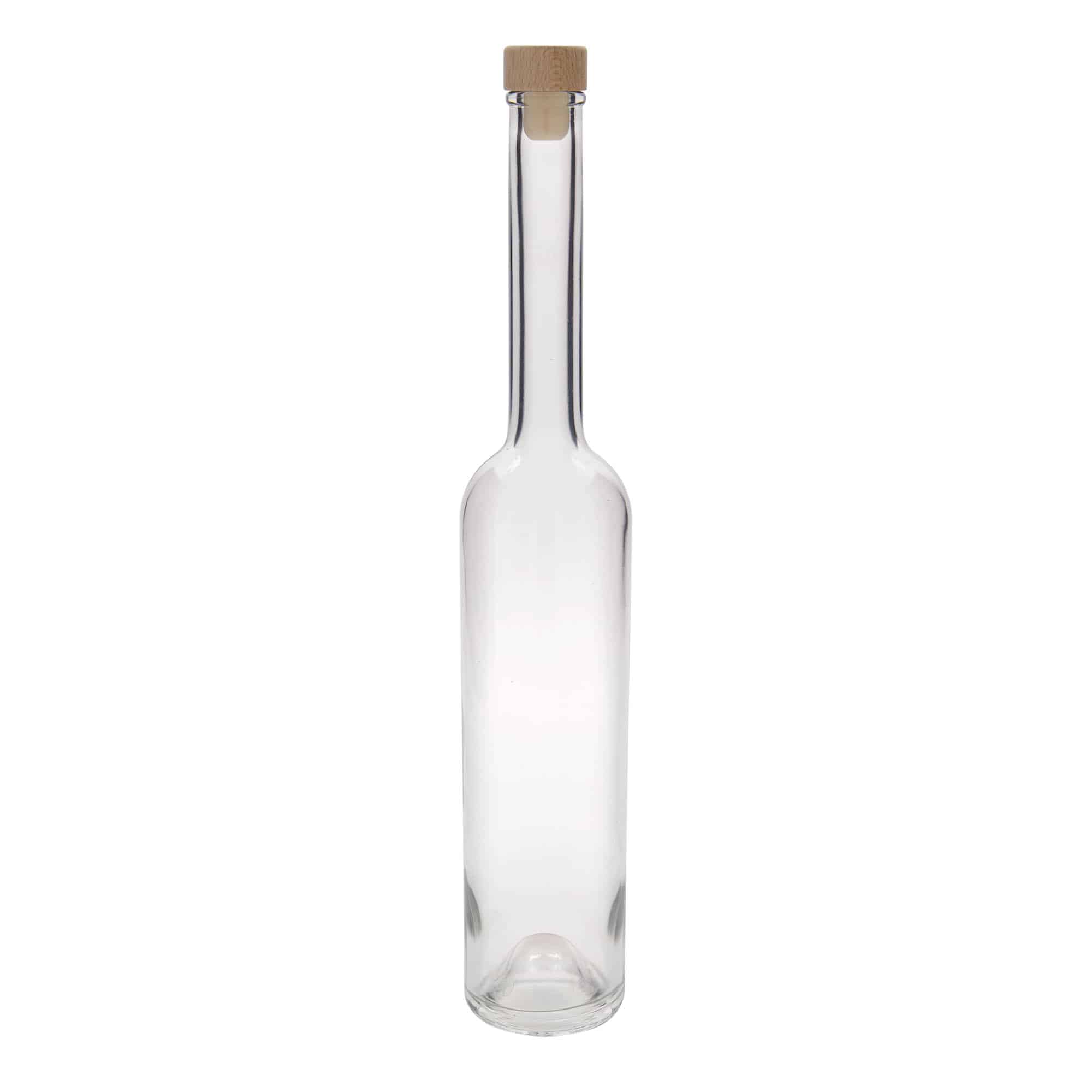 500 ml glasflaske 'Platina', munding: kork