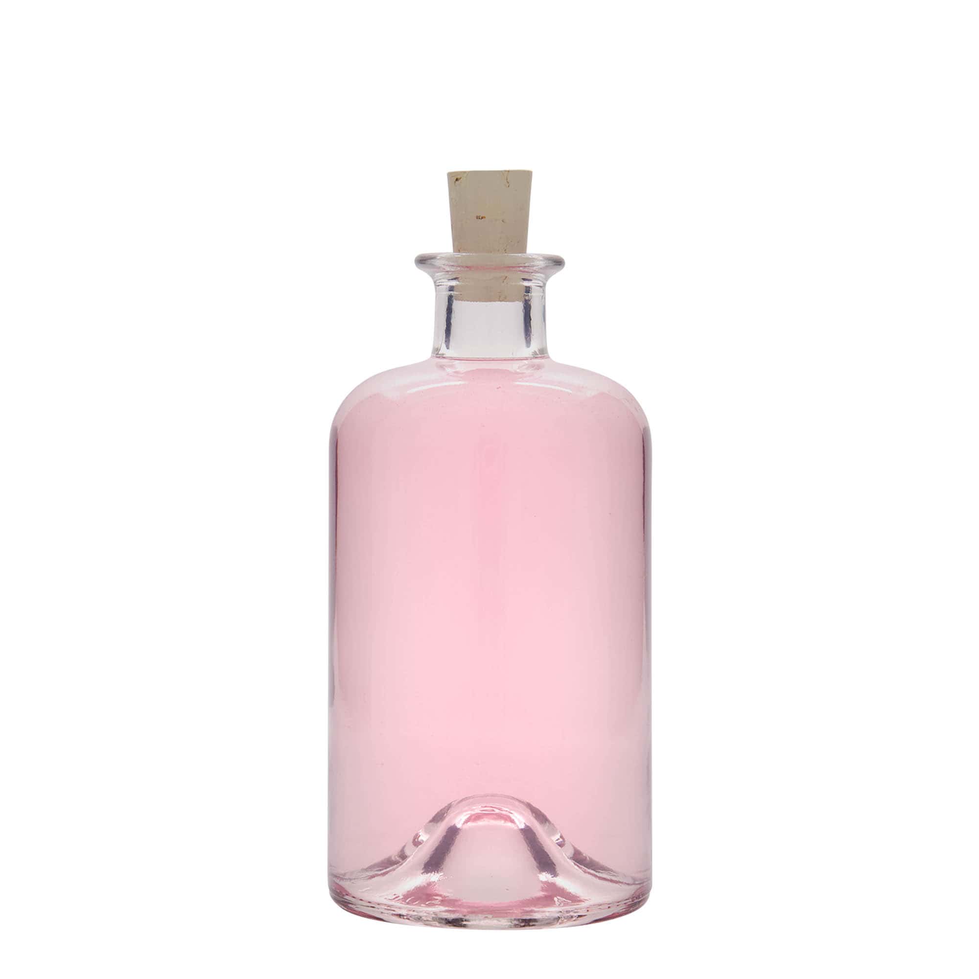 500 ml glasflaske apoteker 'Doktor', åbning: kork