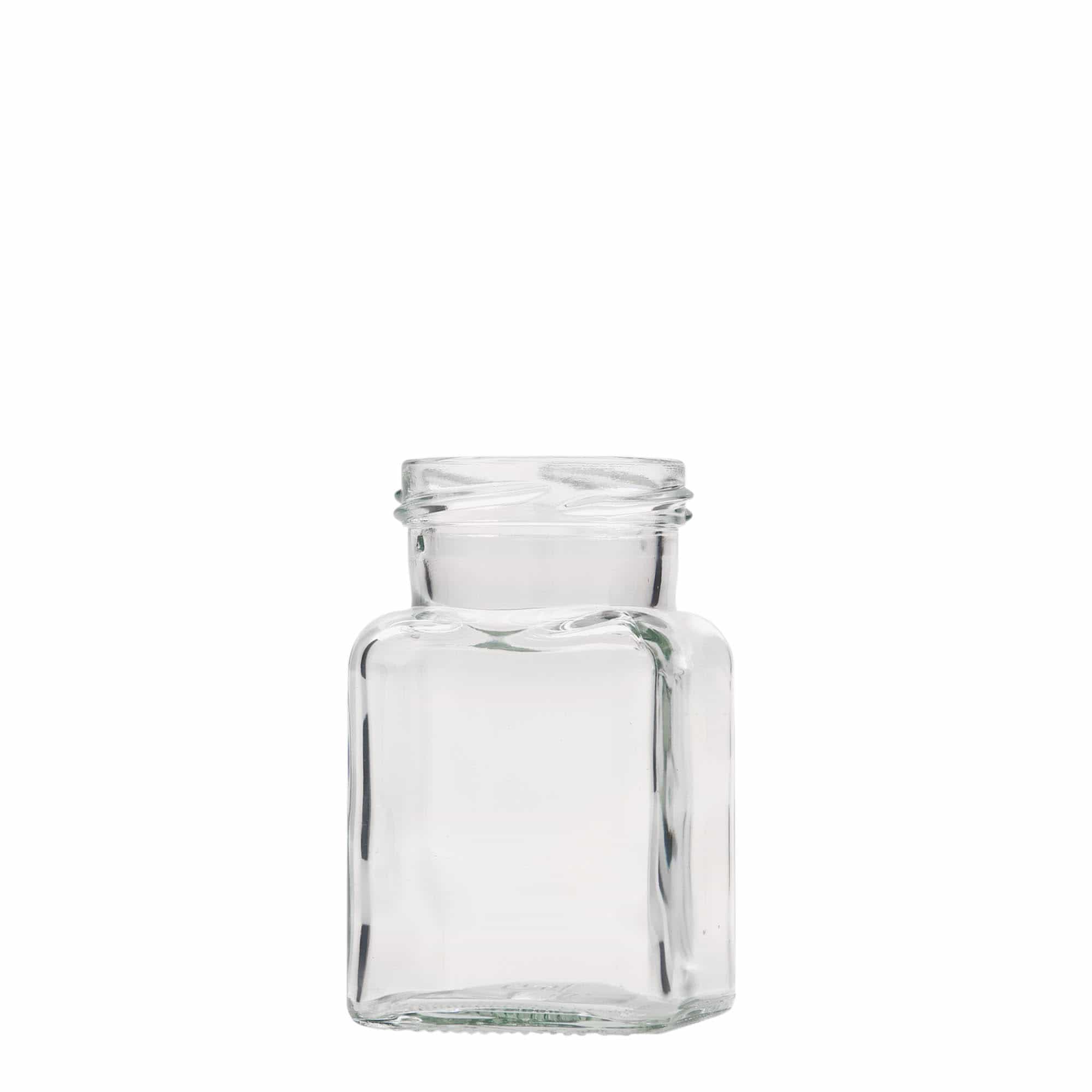 150 ml firkantet glas, åbning: Twist-Off (TO 53)