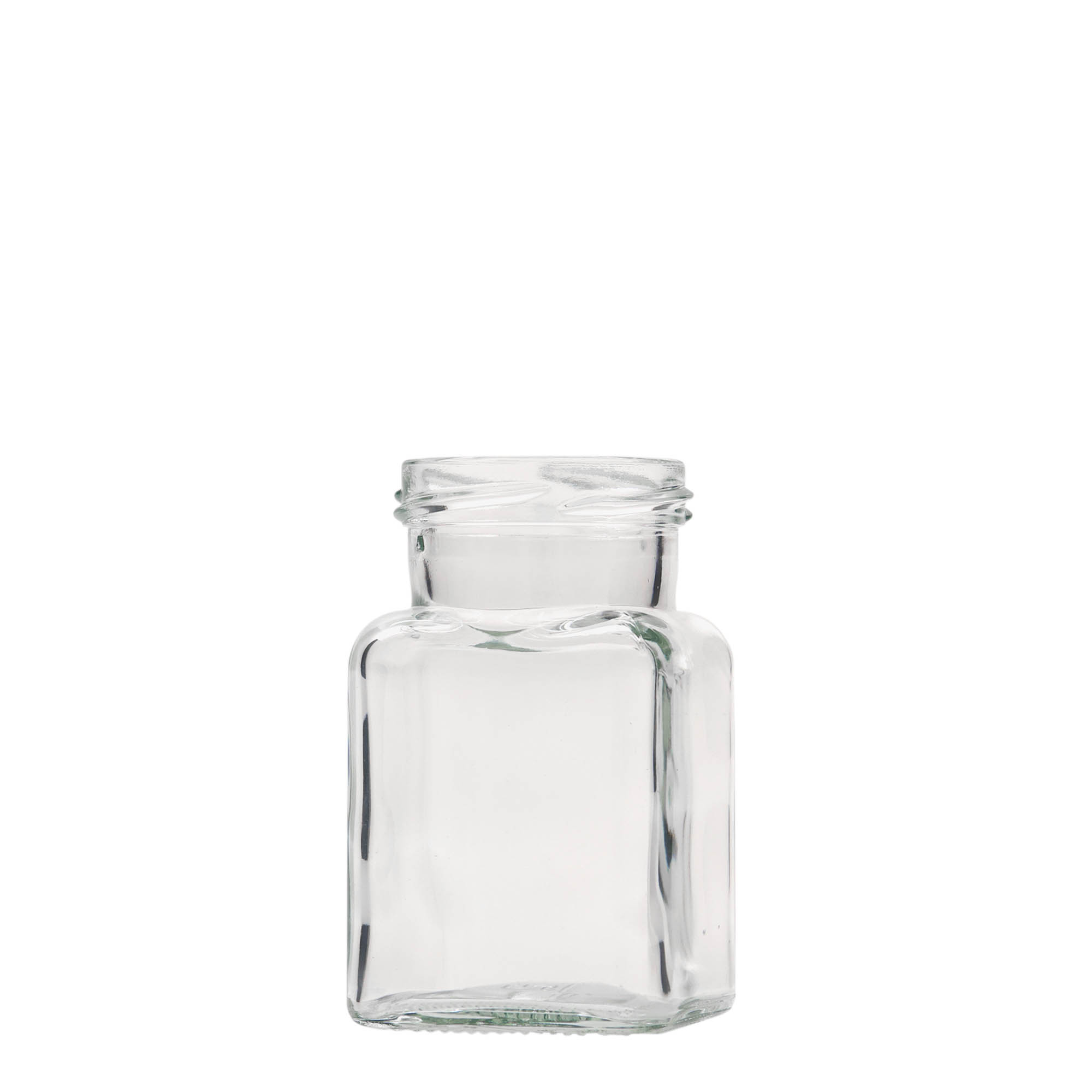 150 ml firkantet glas, åbning: Twist-off (TO 53)