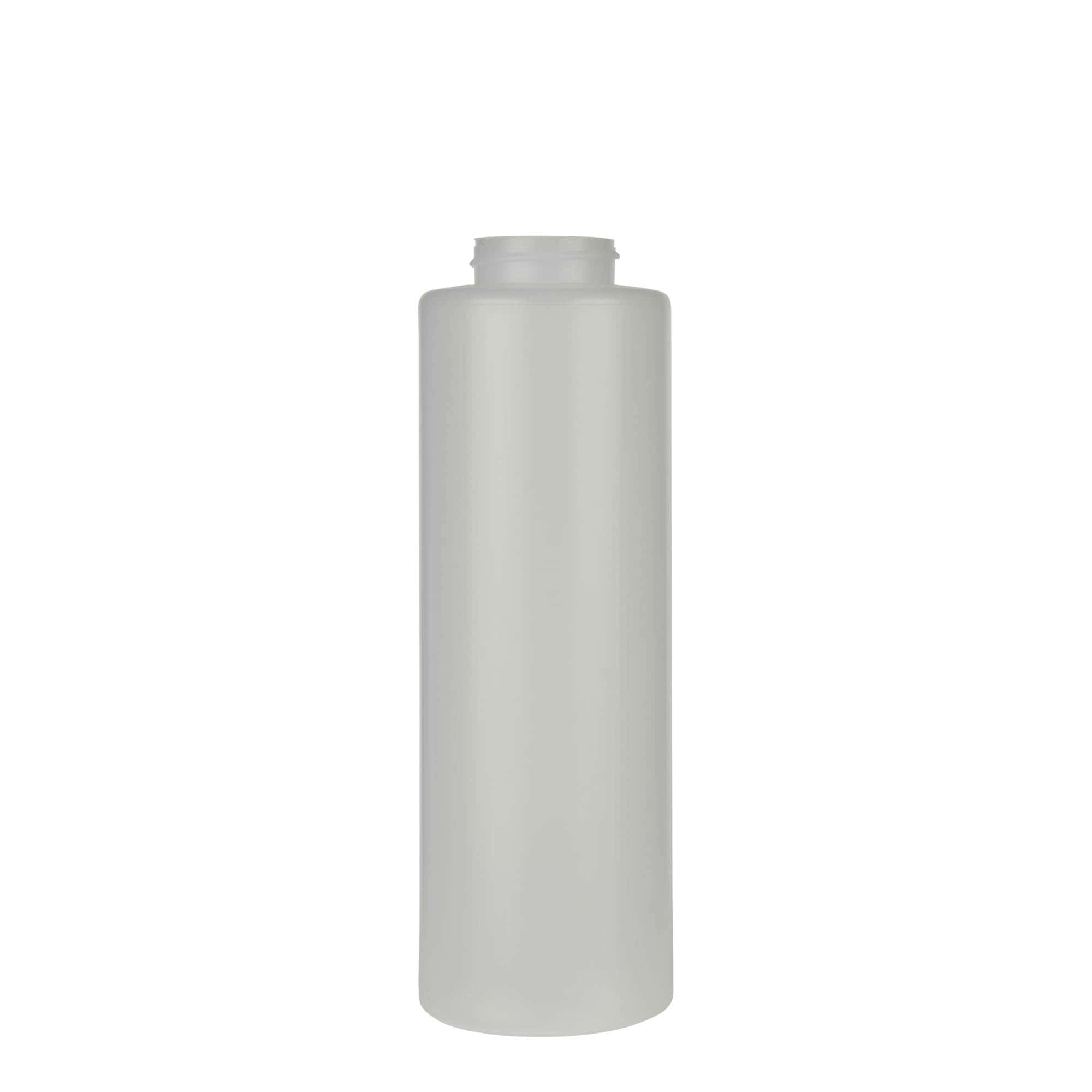 500 ml sauceflaske, LDPE-plast, natur, åbning: 38/400 500 ml sauceflaske, LDPE-plast, natur, åbning: 38/400