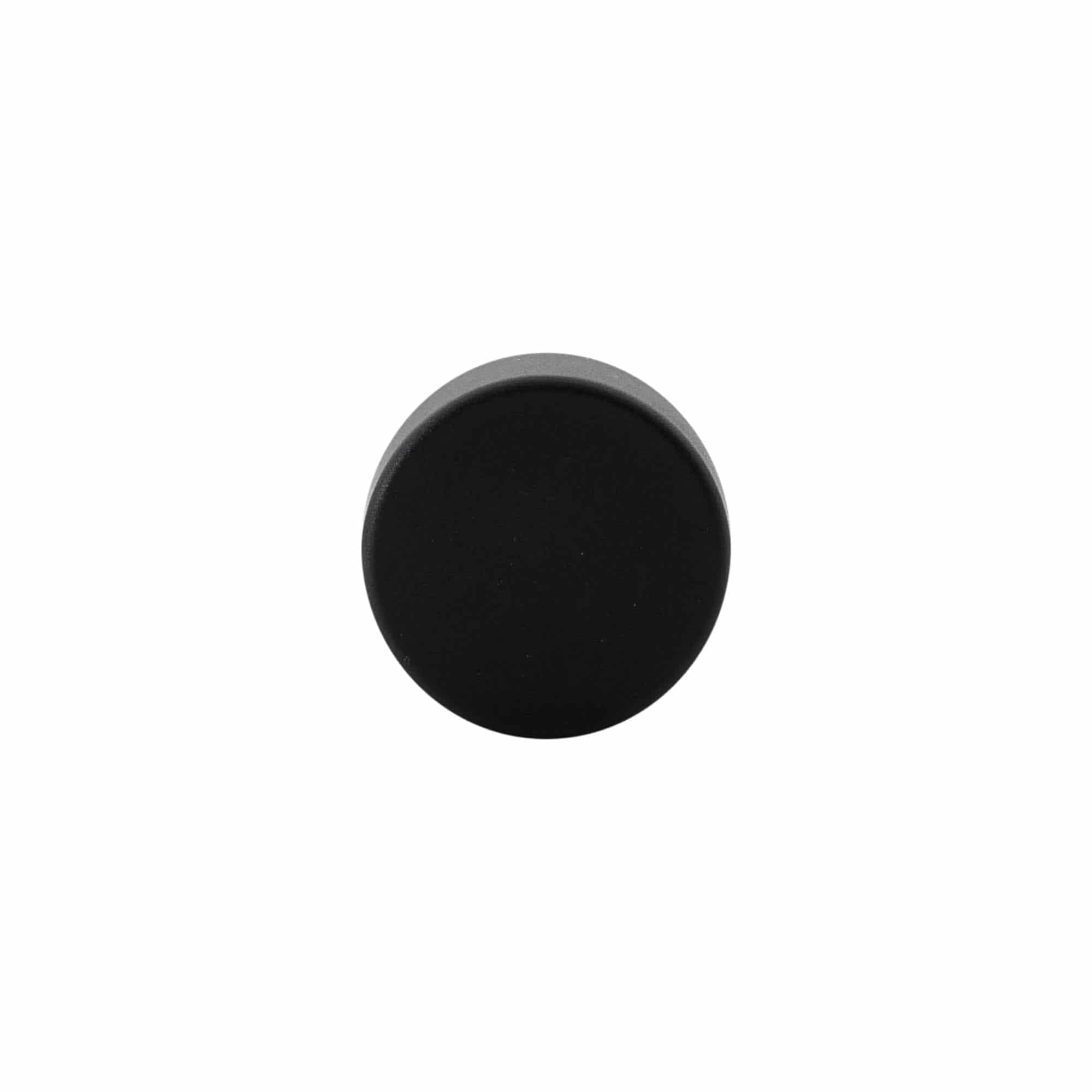 Prop 19 mm, plast, sort, til åbning: Kork