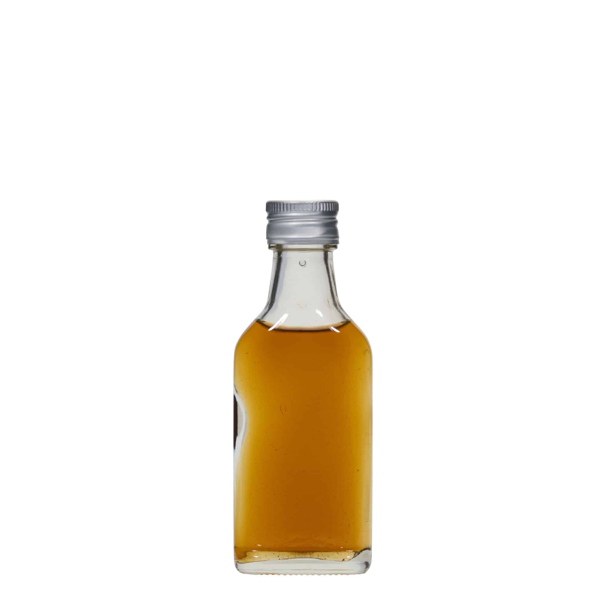40 ml lommeflaske, rektangulær, åbning: PP 22