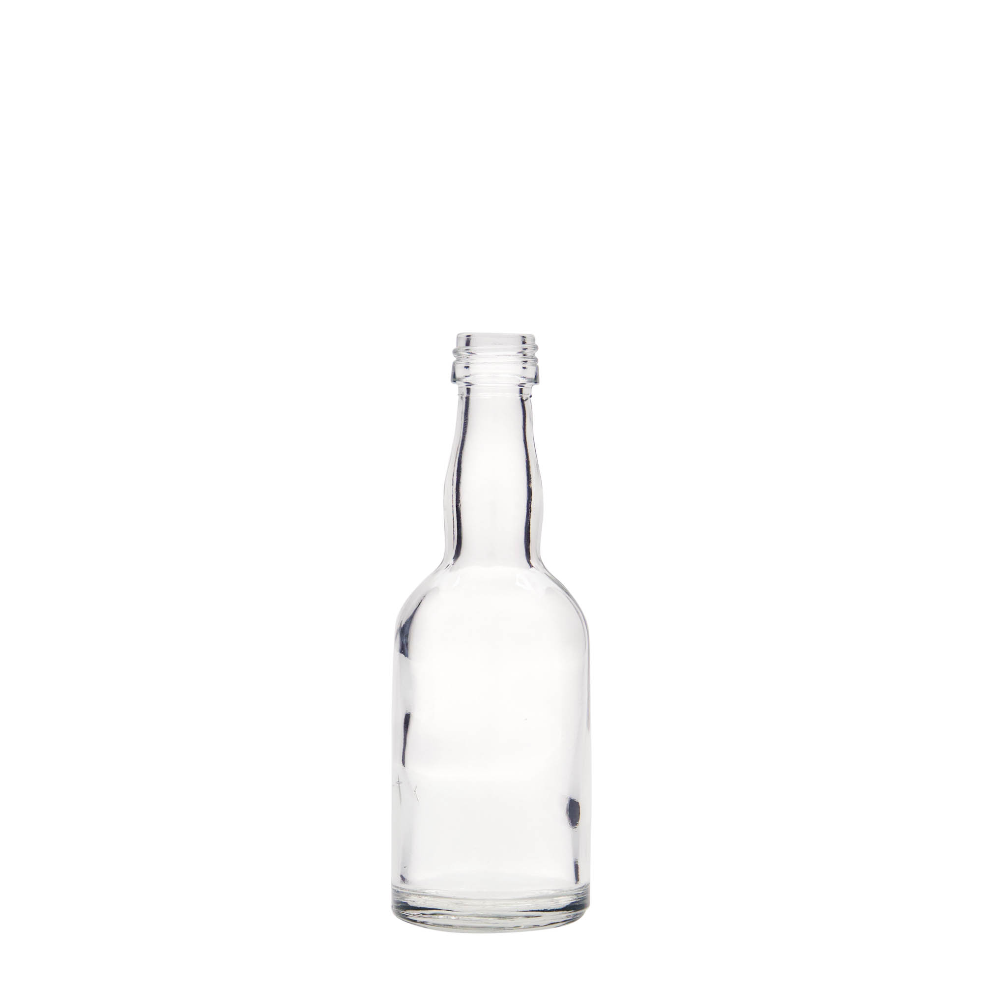 50 ml glasflaske 'Proba', åbning: PP 18 50 ml glasflaske 'Proba', åbning: PP 18