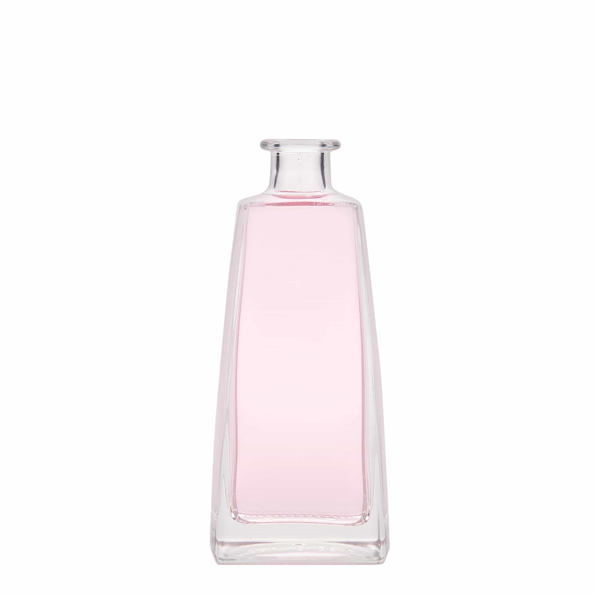 350 ml glasflaske 'Timmy', rektangulær, åbning: kork 350 ml glasflaske 'Timmy', rektangulær, åbning: kork