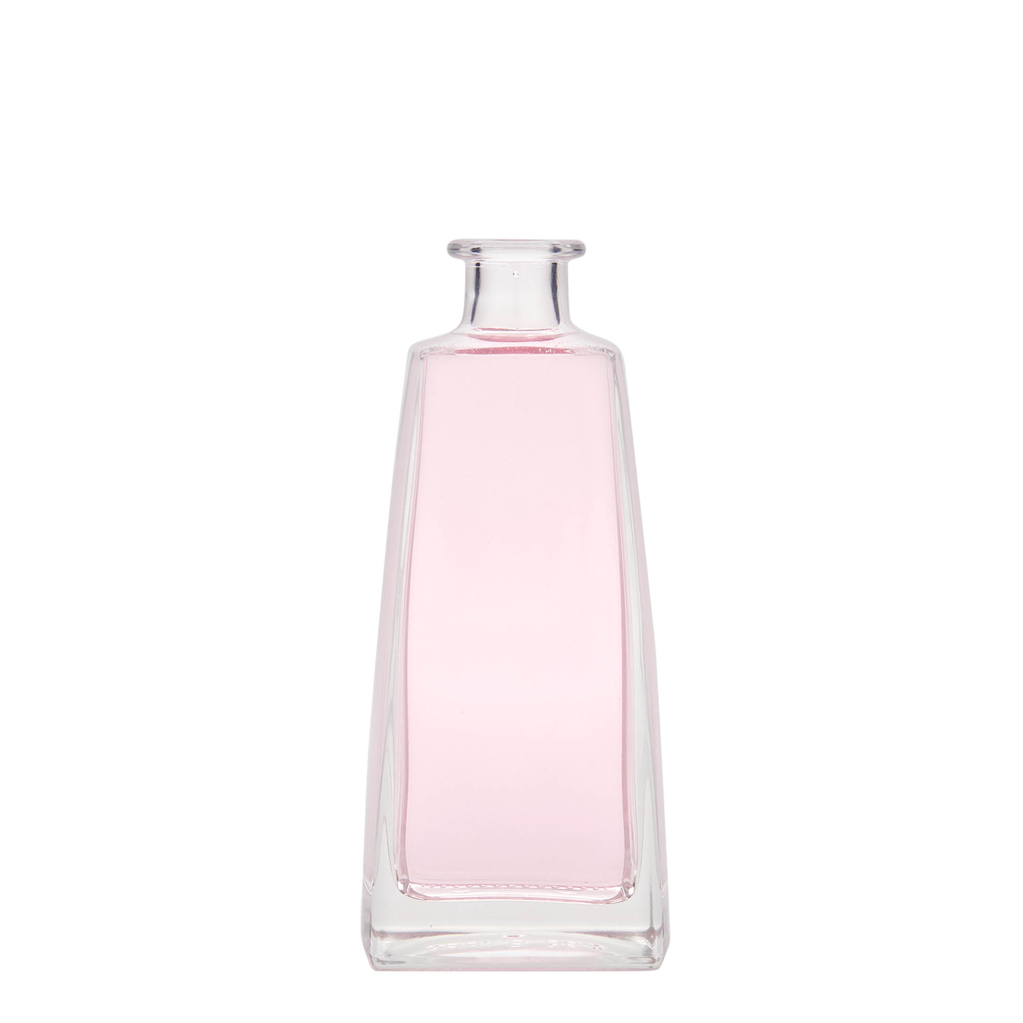 350 ml glasflaske 'Timmy', rektangulær, åbning: kork 350 ml glasflaske 'Timmy', rektangulær, åbning: kork