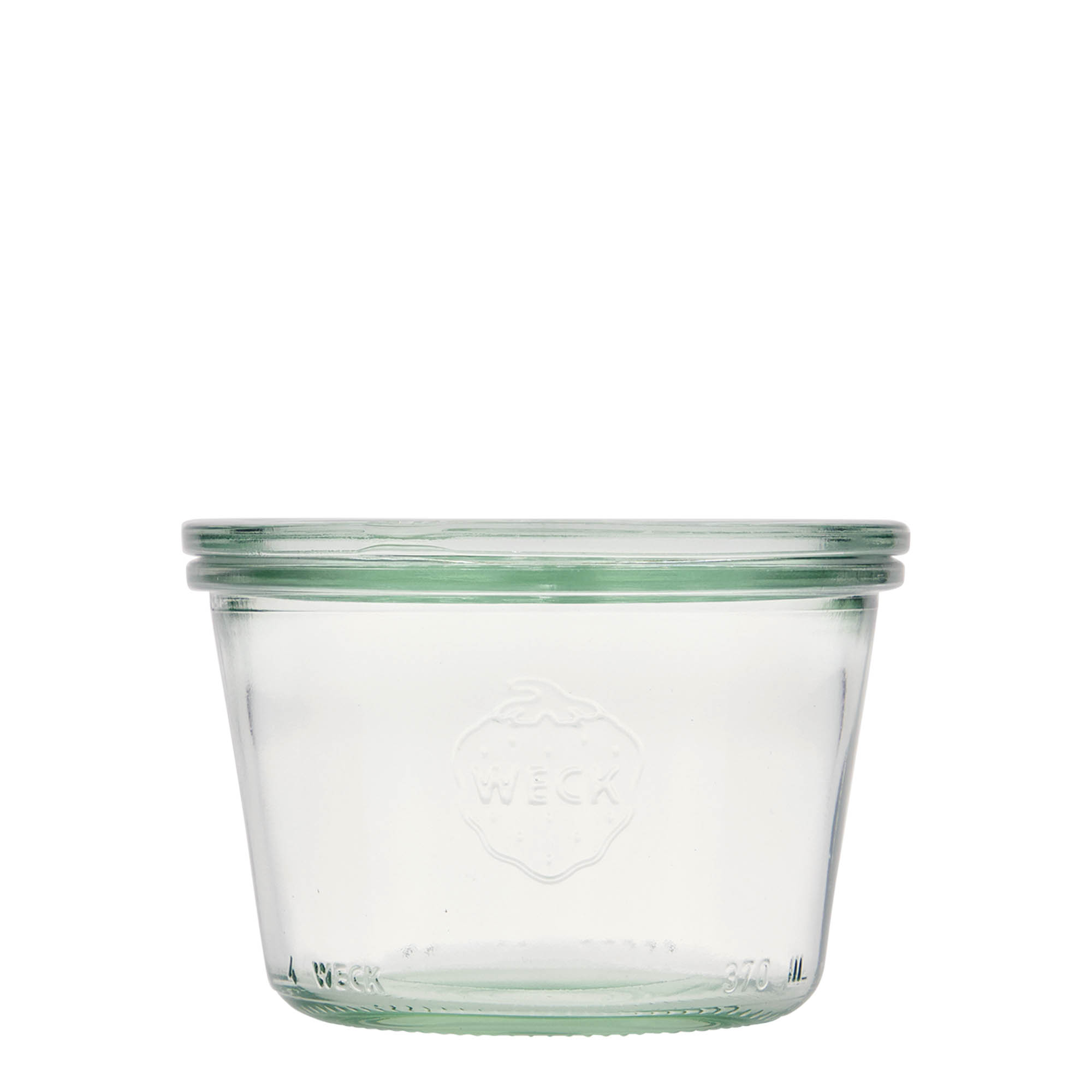 370 ml WECK-sturzglas, munding: rundrand 370 ml WECK-sturzglas, munding: rundrand